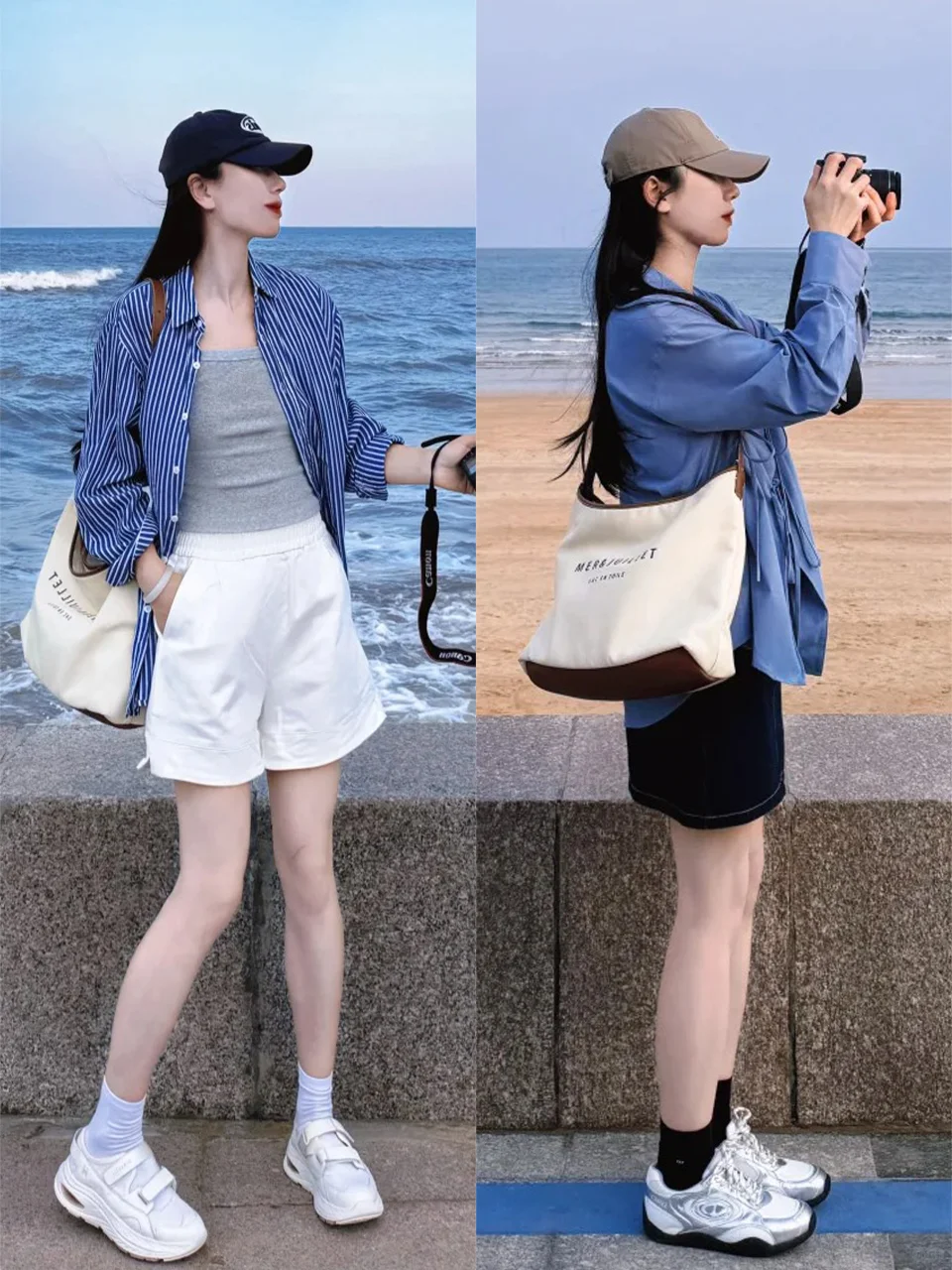 快来看！这个夏天一起去海边吧✨海边穿搭