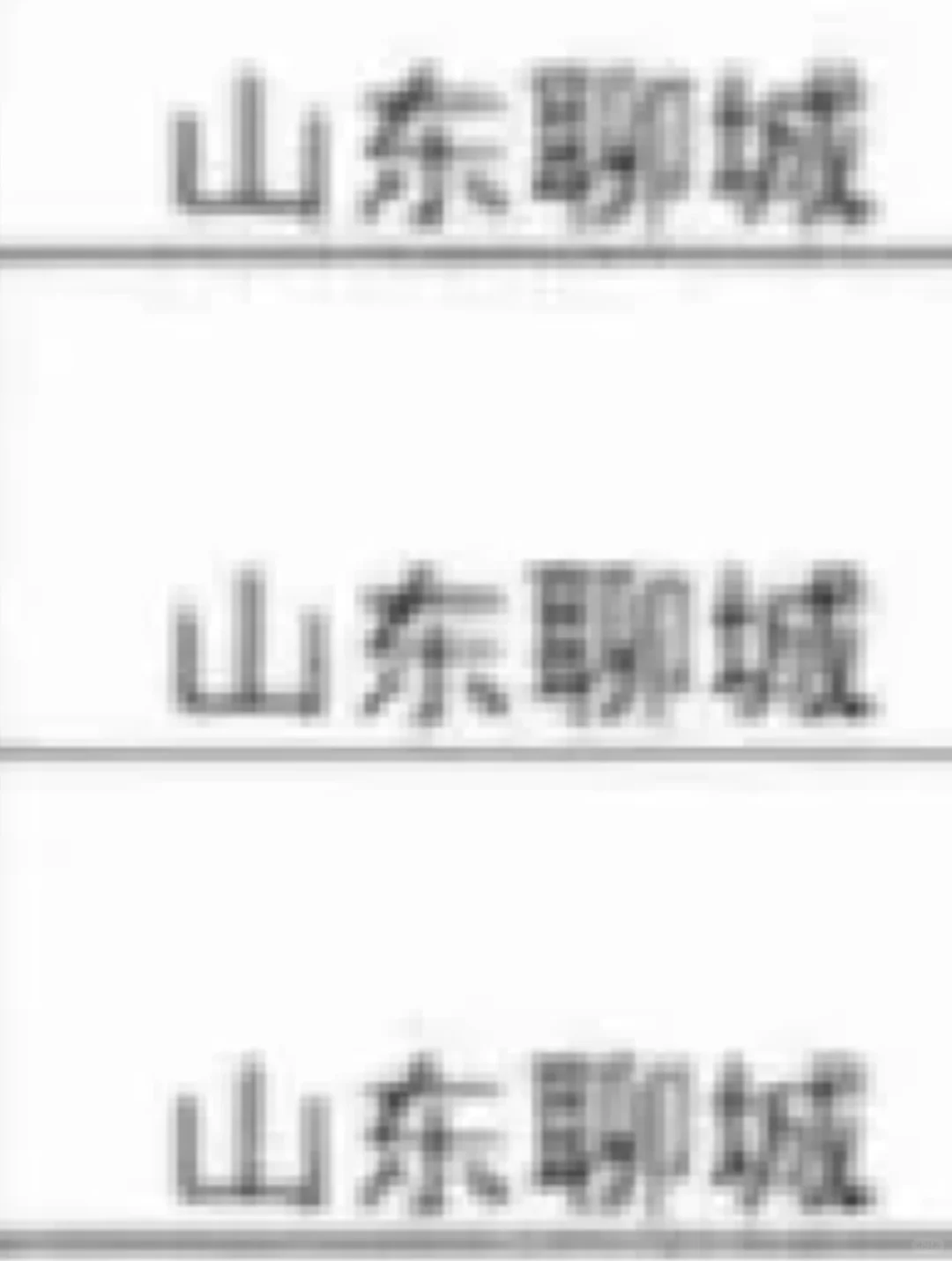山东聊城出了出了！！