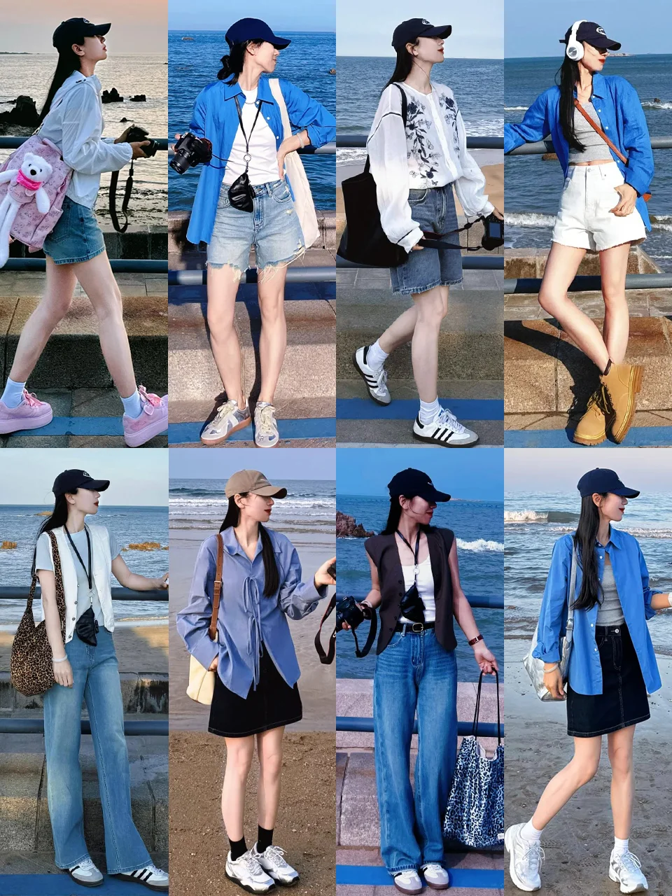 快来看！这个夏天一起去海边吧✨海边穿搭