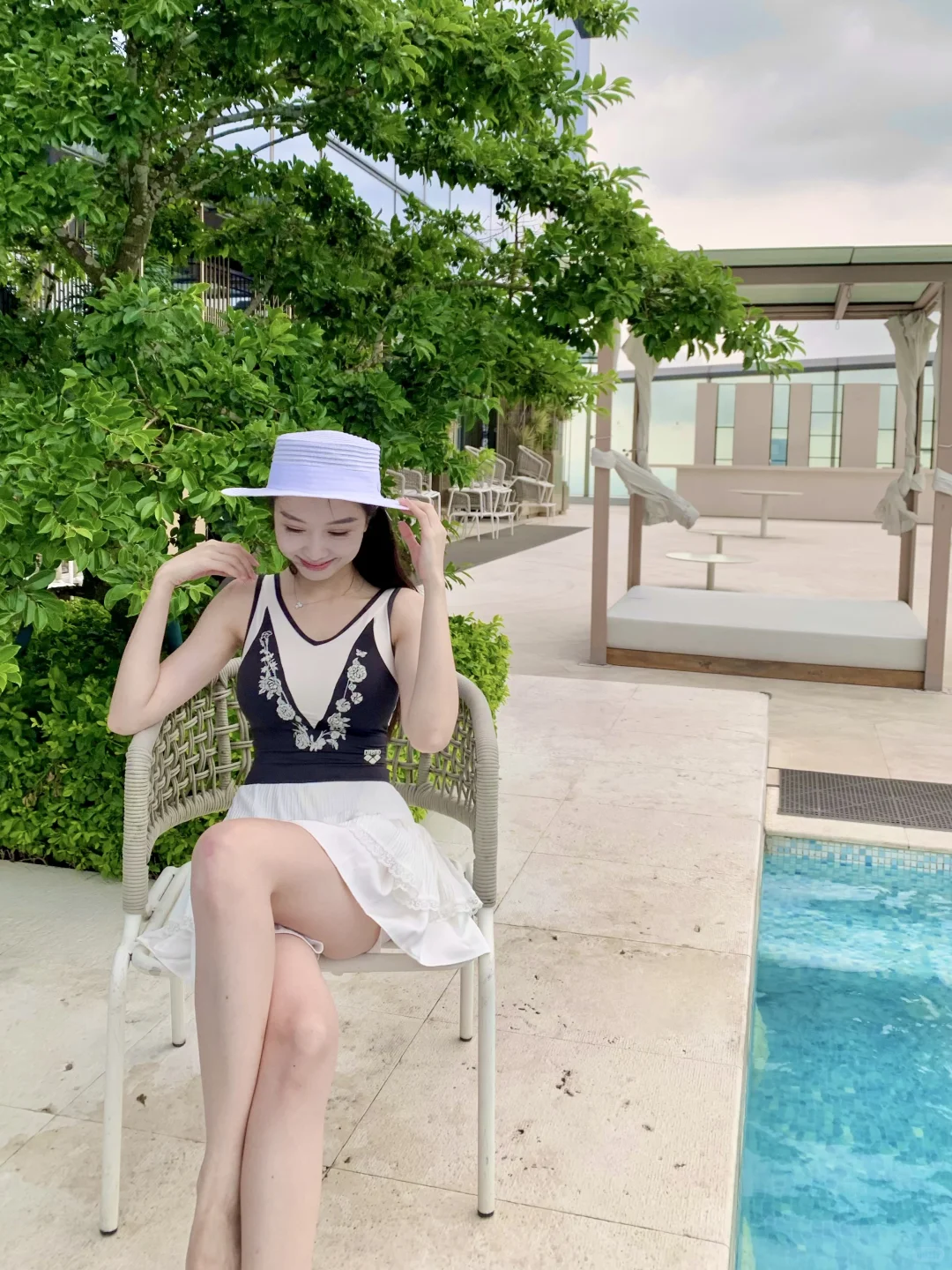 台风来了我游泳