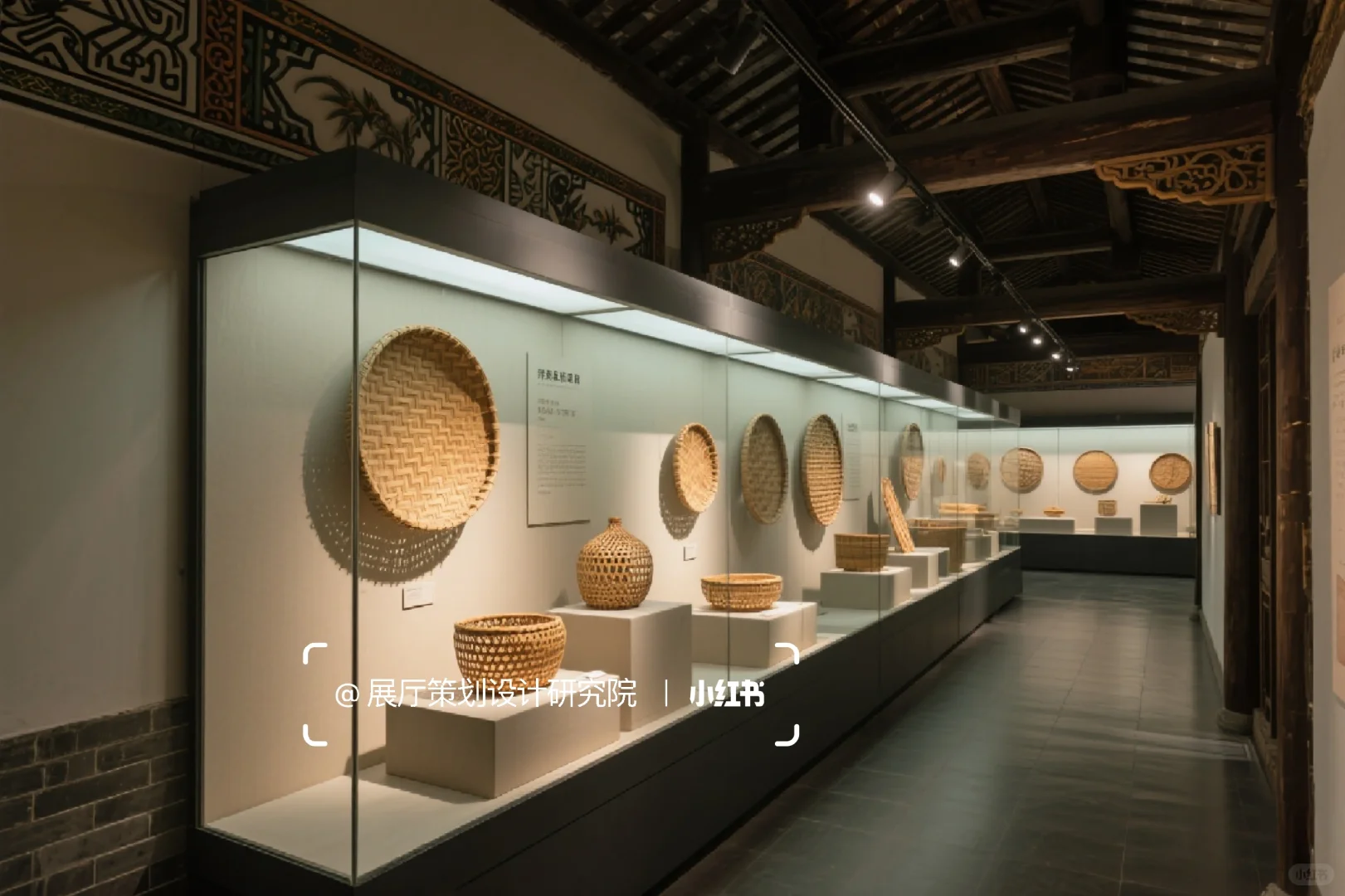 经纬溯源·竹编文化ㄧ非遗展馆设计分享