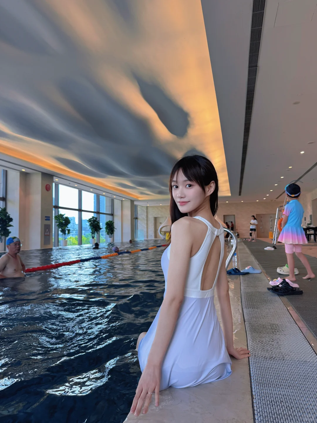 ?夏天就是要泡在水里才过瘾呀！?