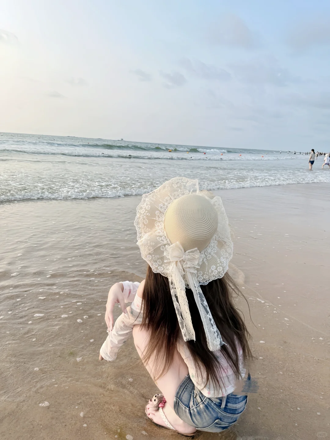 听海浪声和心跳的频率契合₊⁺?₊⁺?⋆⁺₊? •*