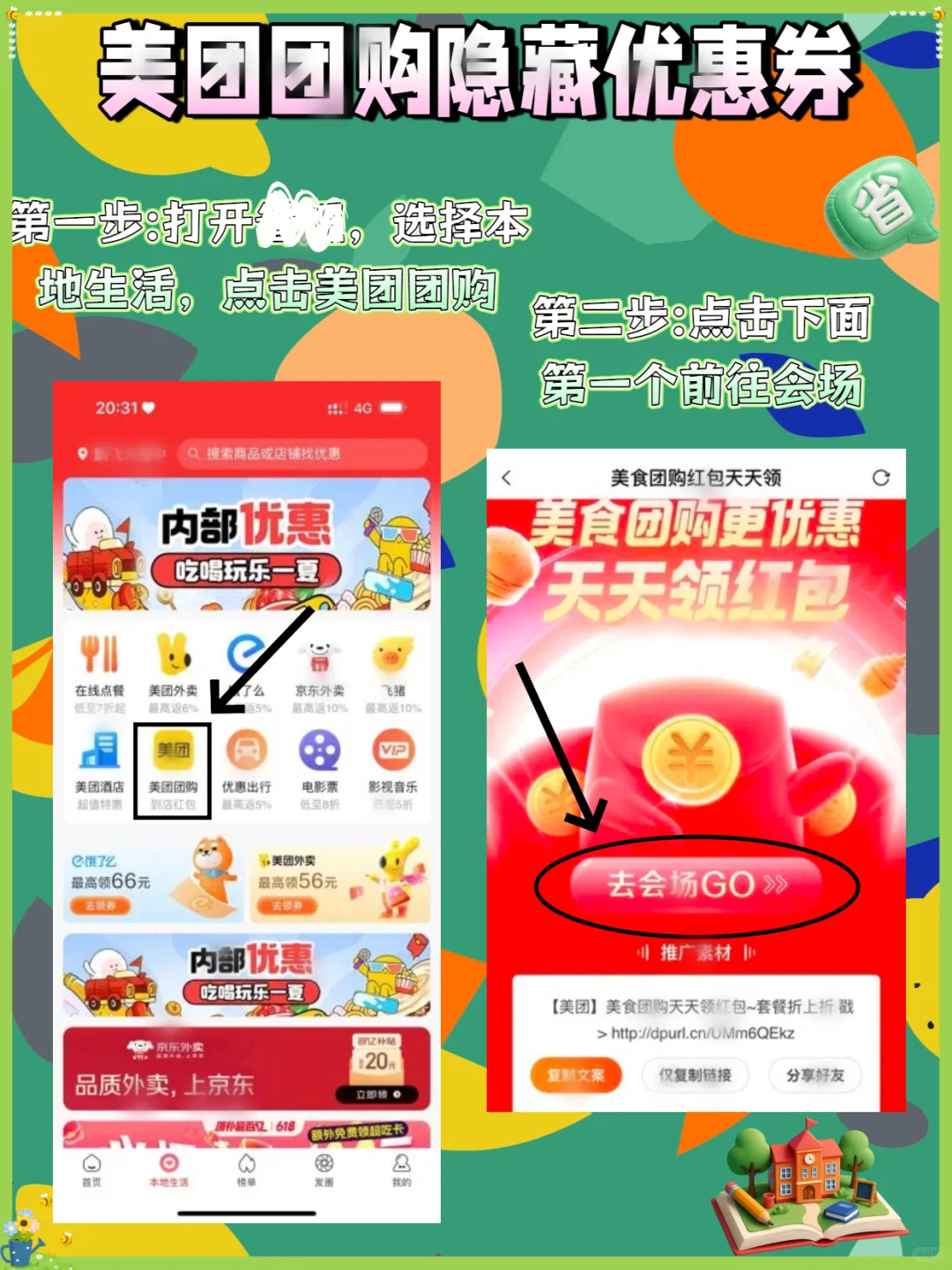 美团团购优惠券怎么薅？