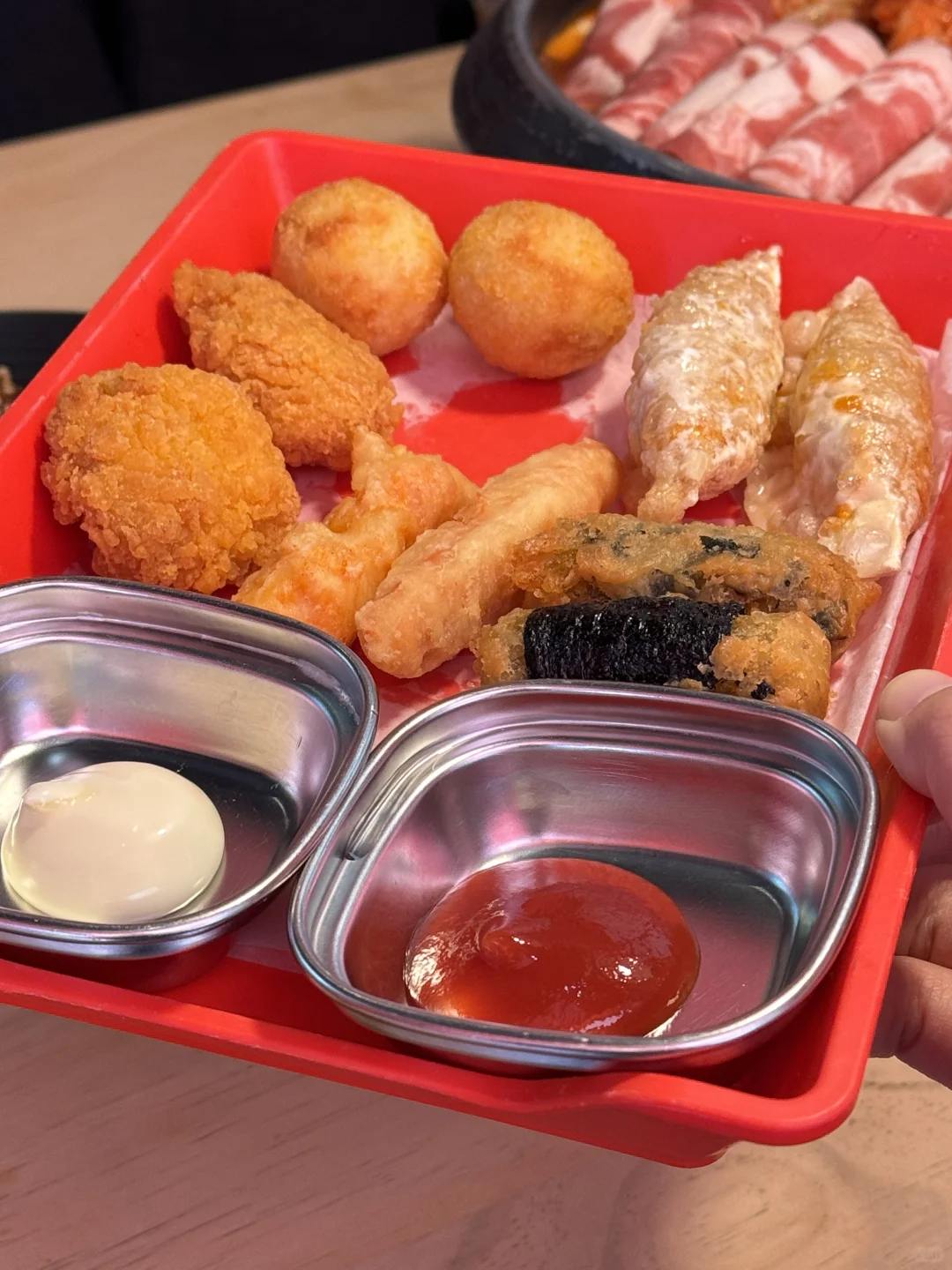 邯郸的冬日泡菜肥牛火锅