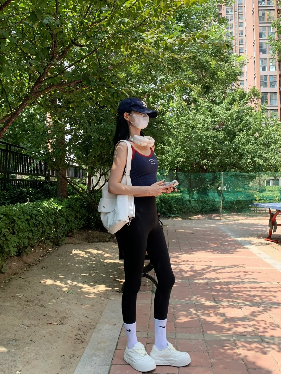 OOTD I 运动穿搭瑜伽背心+瑜伽裤绝啦！