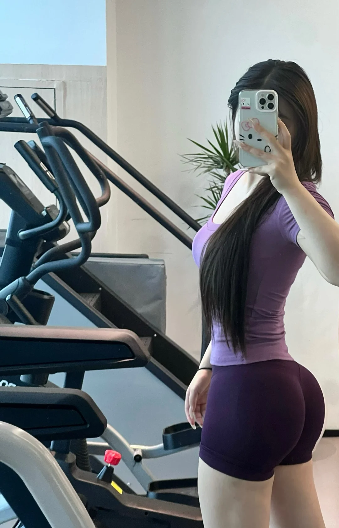 来自姐妹们的返图，这条紫色短裤我真爱亖了！
