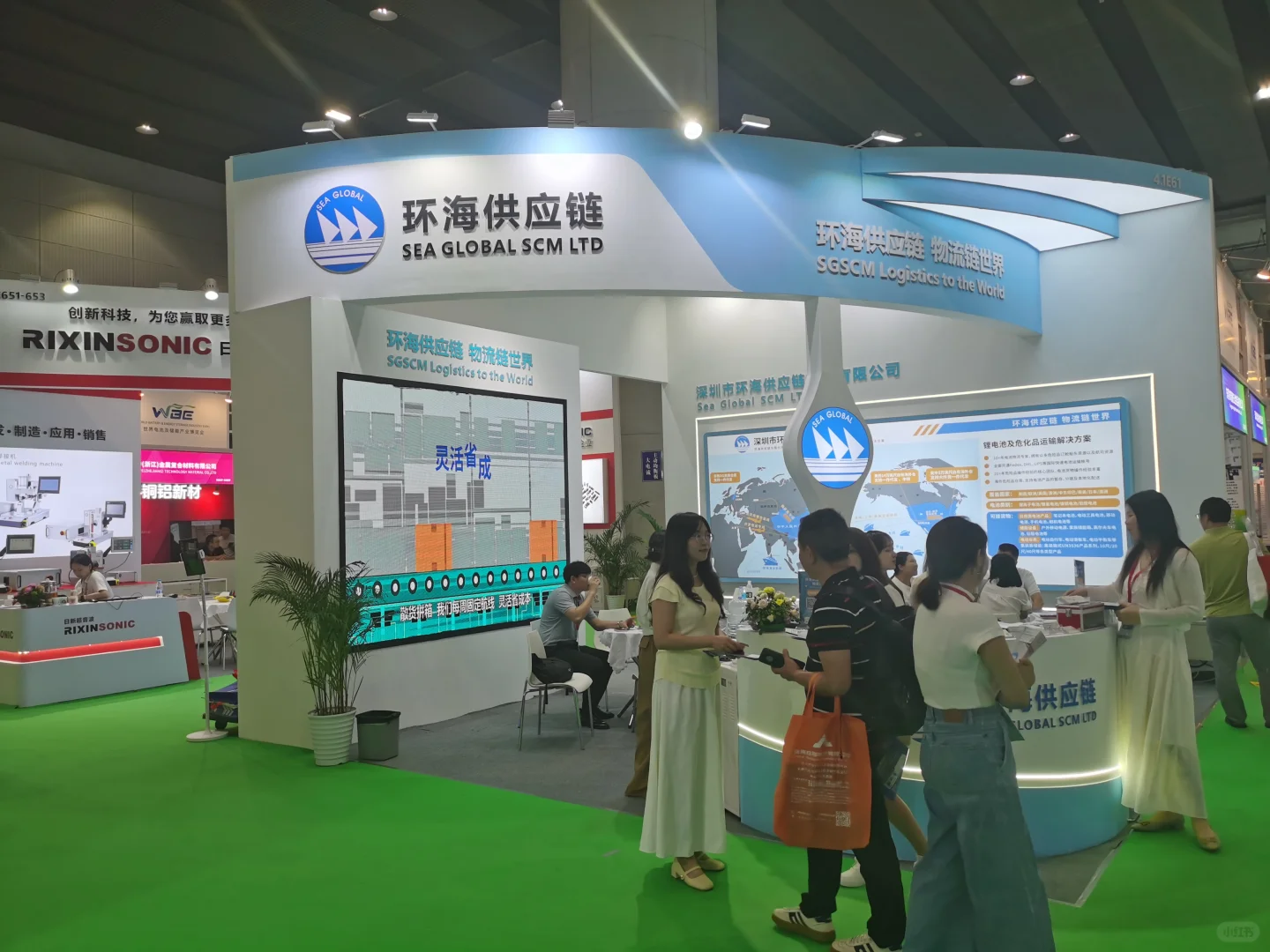 2025WBE 广州电池展现场图