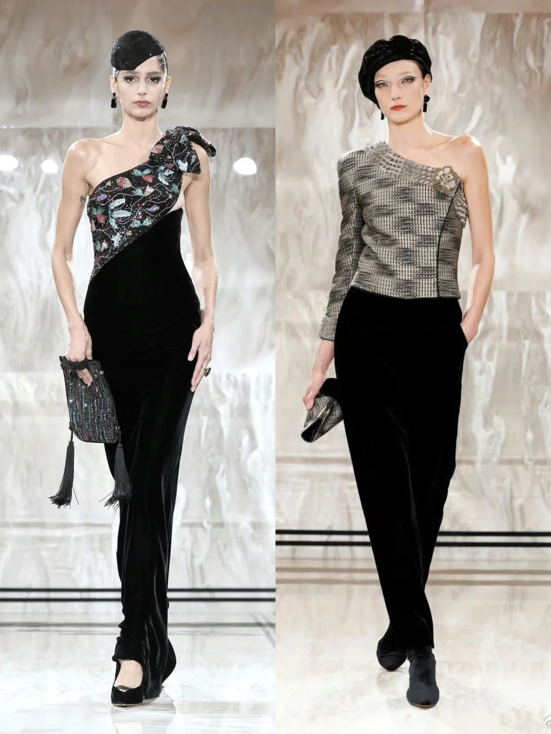 Armani 高定把神秘与高贵刻进骨子里✨