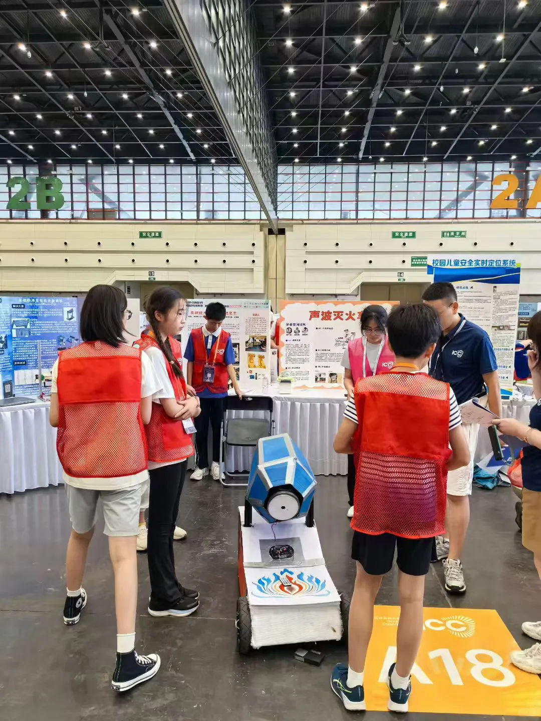 线下国赛现场，很震撼