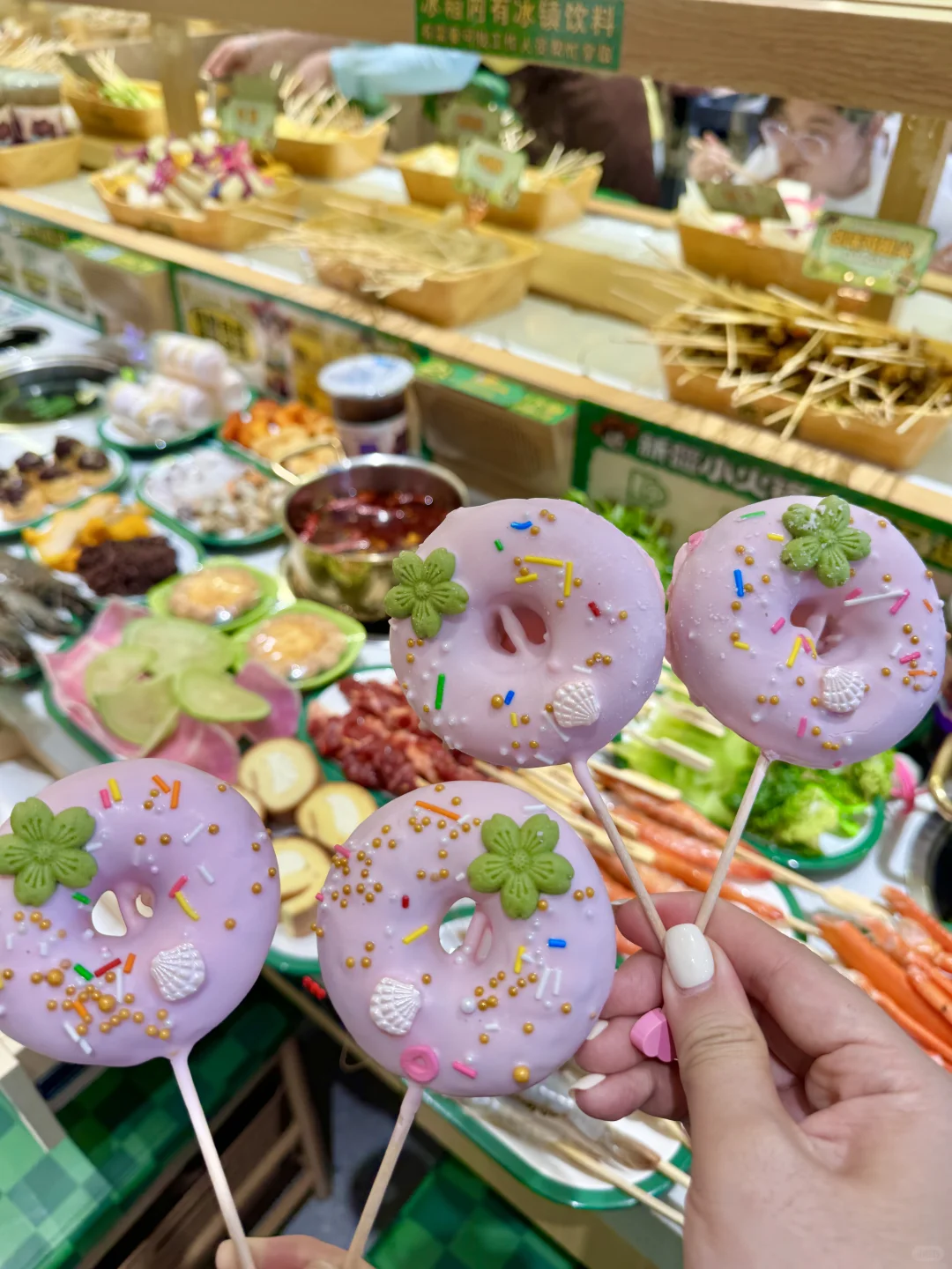 乌鲁木齐会展新开的自助小火锅！！