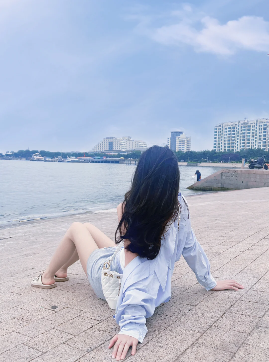 阴天☁️海边?️日照