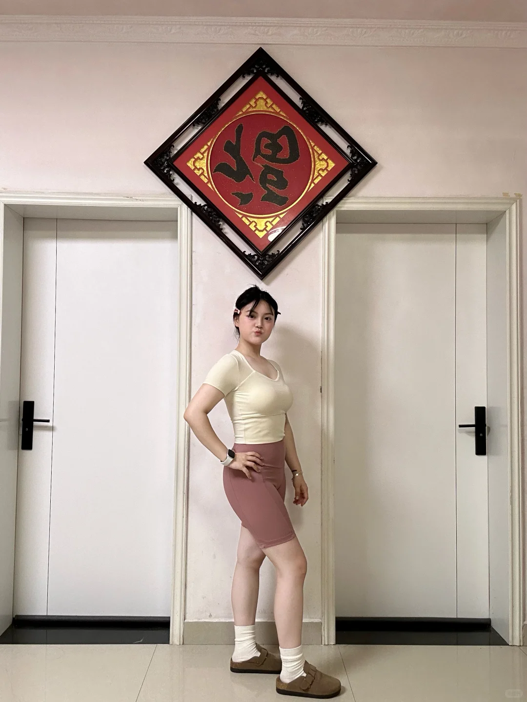 155 120斤显瘦且舒适er的瑜伽健身服！！！