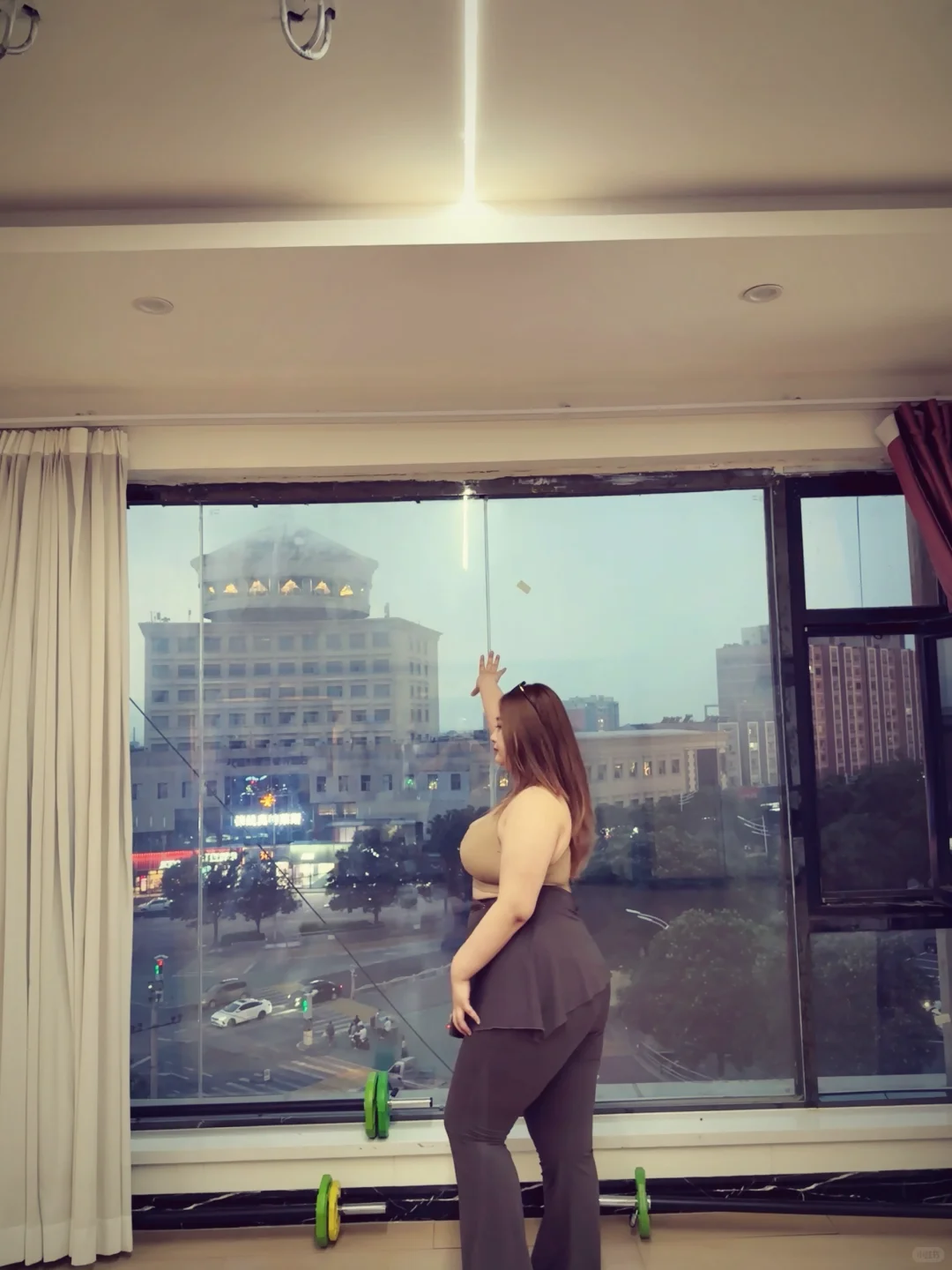 200斤肉肉女生瑜伽服推荐