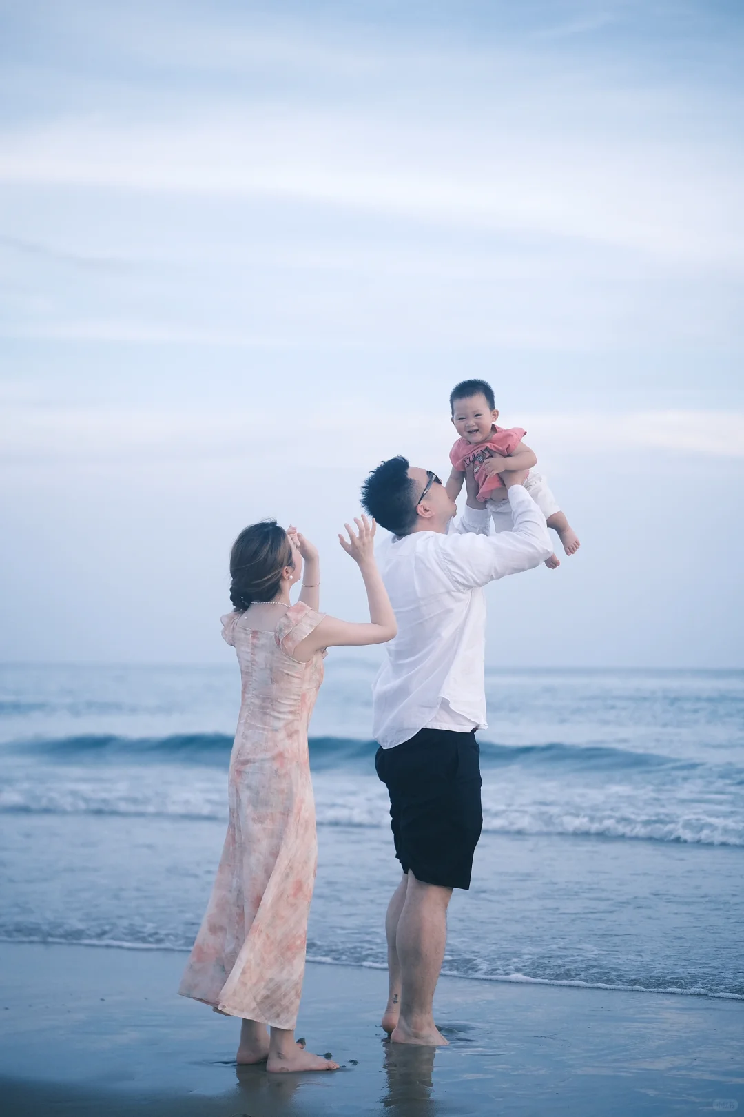 夏天和海 我与家人?