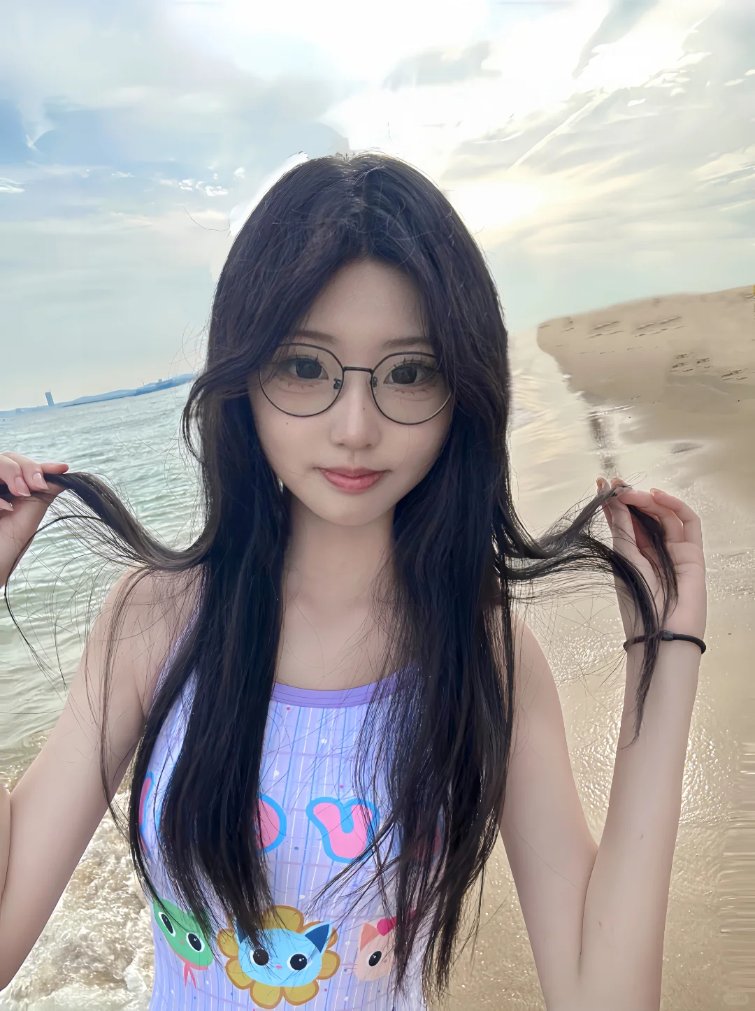 好漂漂的泳衣呀