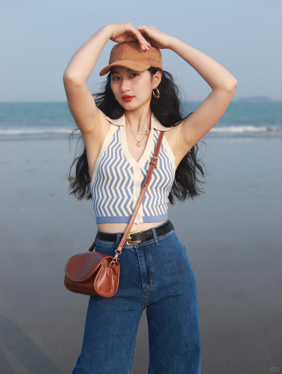 不知道海边拍照穿啥的姐妹照抄☝️～?