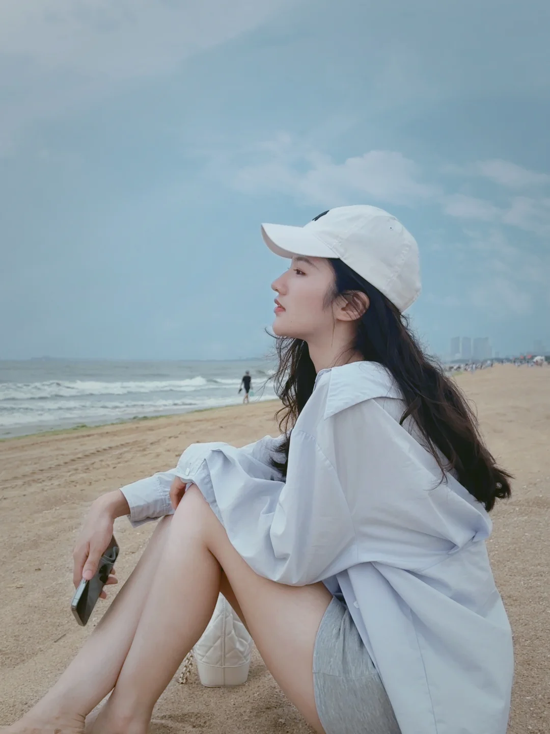 阴天☁️海边?️日照