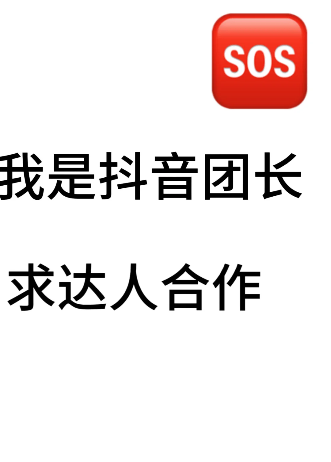 我是团长 求合作