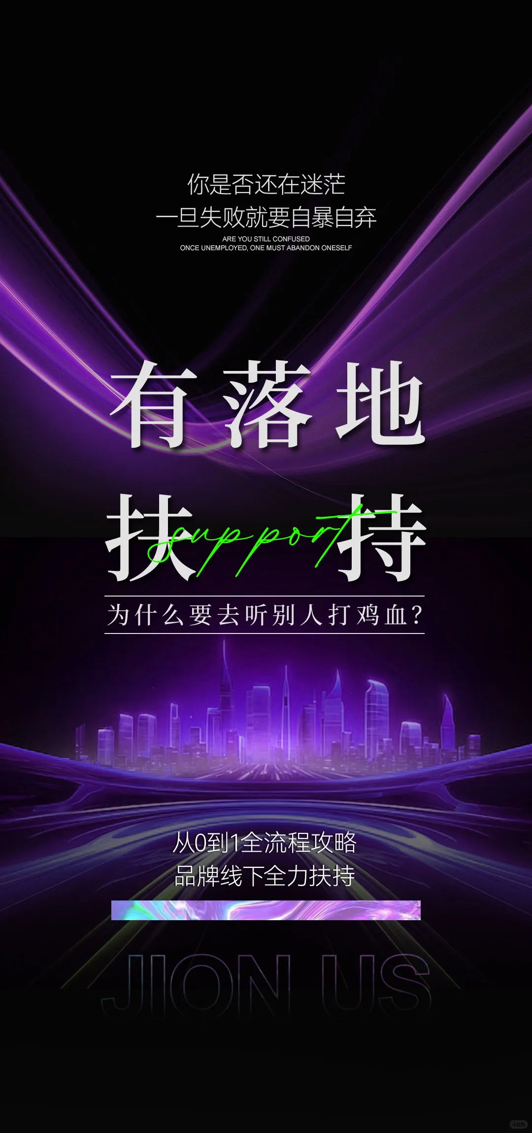 案例分享｜招商扶持海报