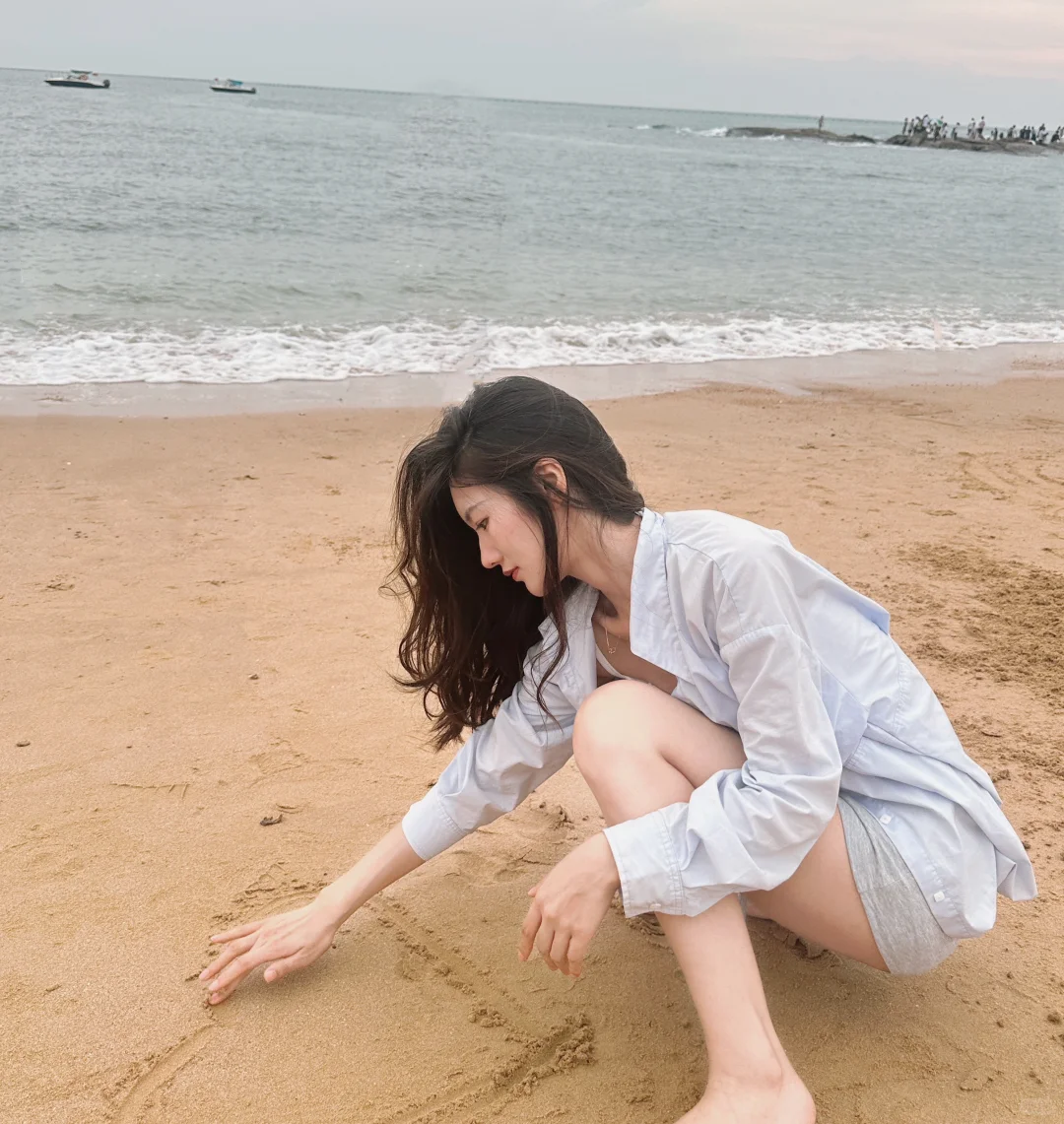 阴天☁️海边?️日照