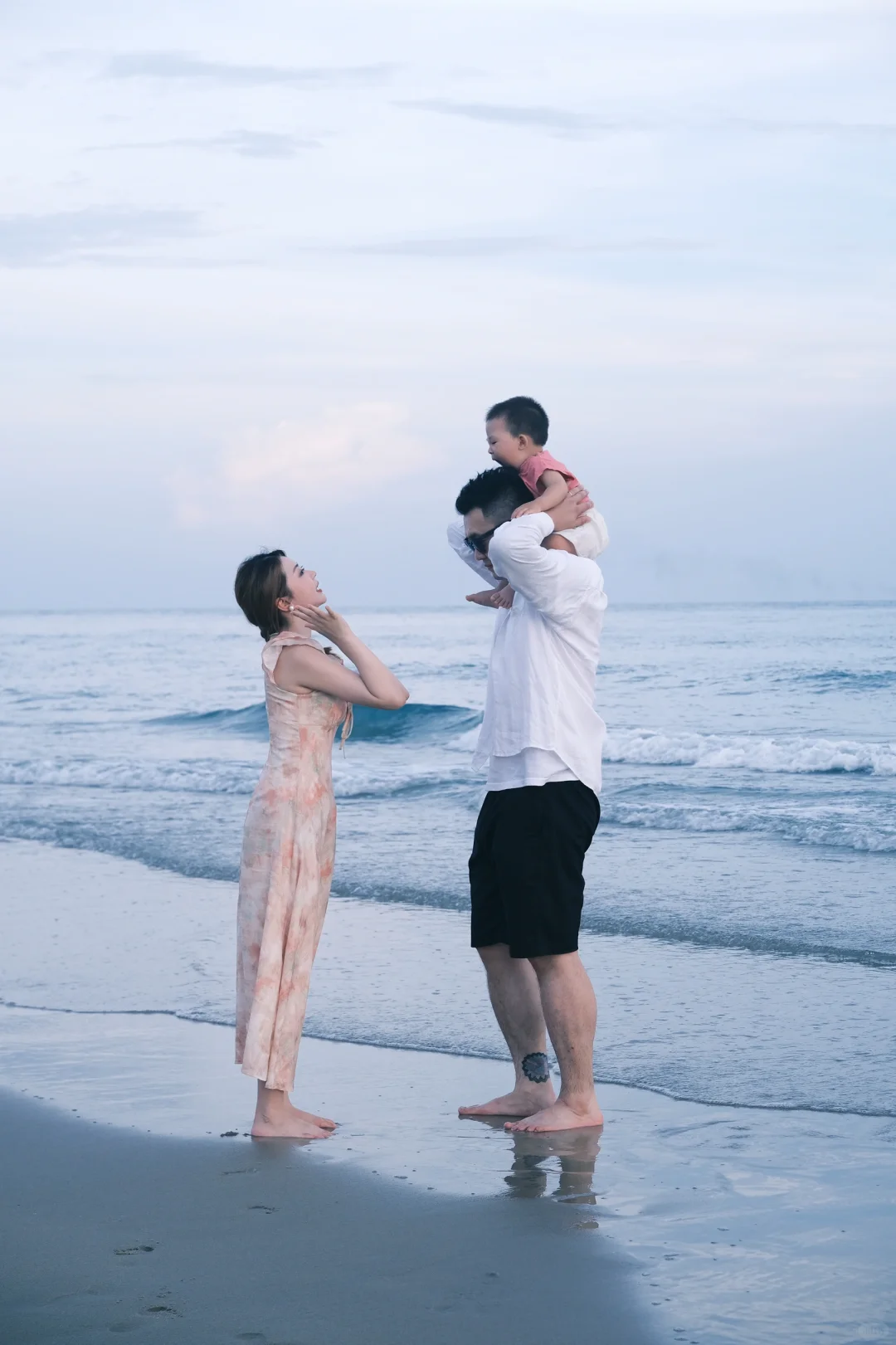 夏天和海 我与家人?