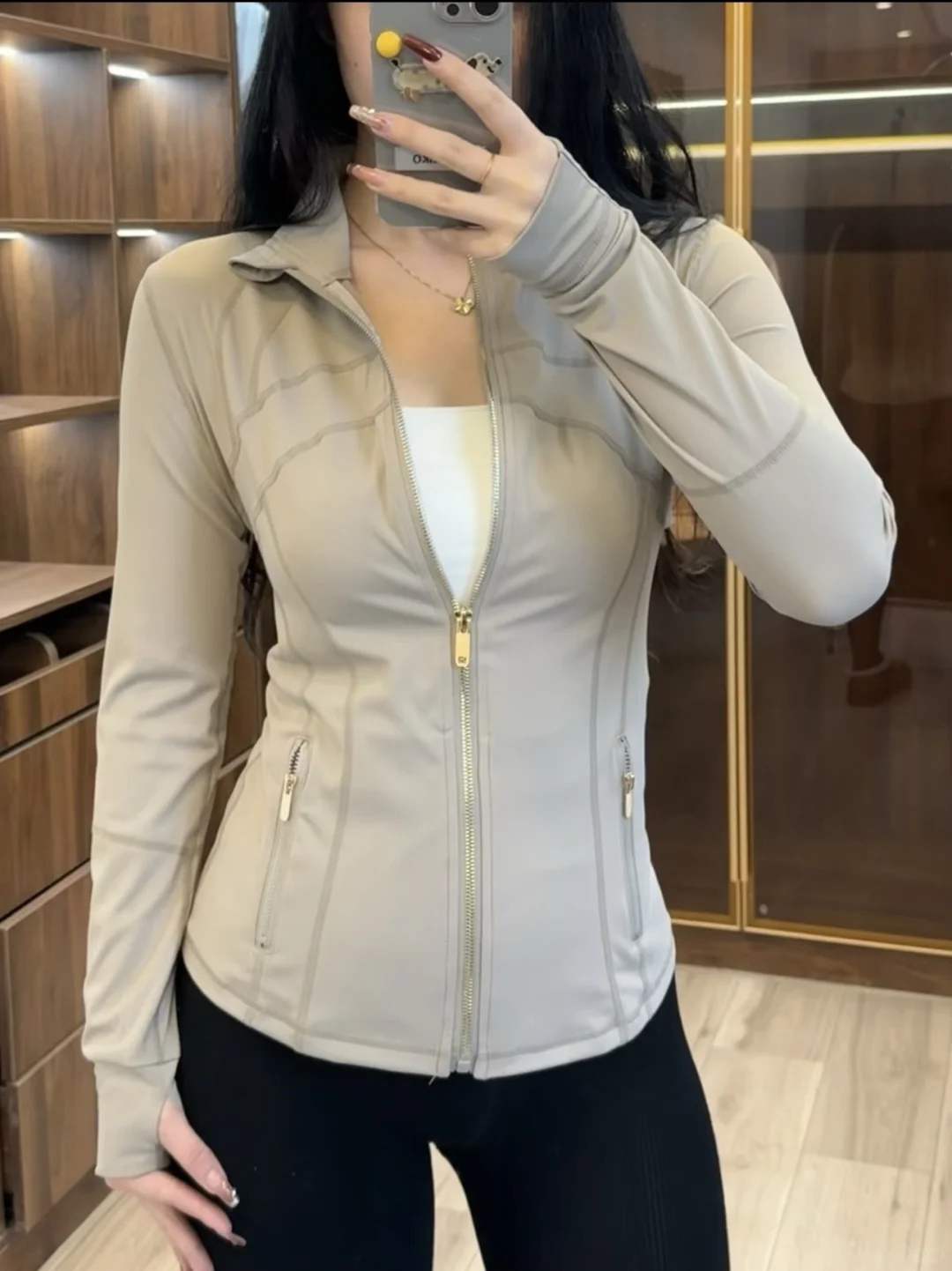 SWIFT SPEED双面长袖瑜伽服外套女上衣运动