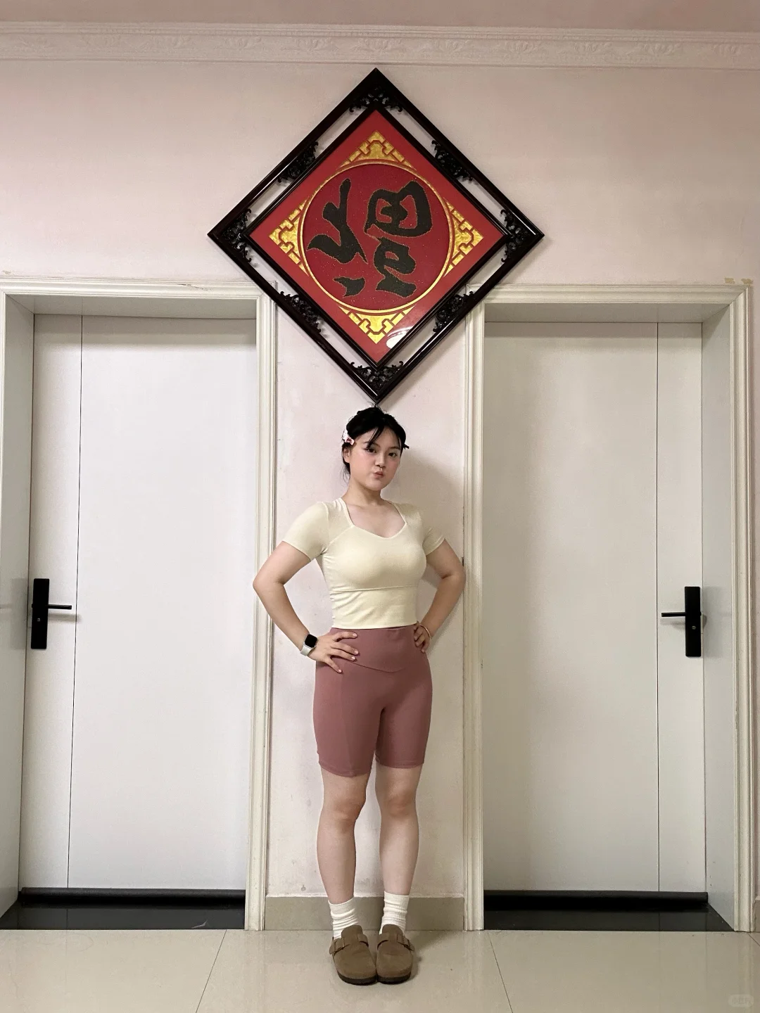 155 120斤显瘦且舒适er的瑜伽健身服！！！