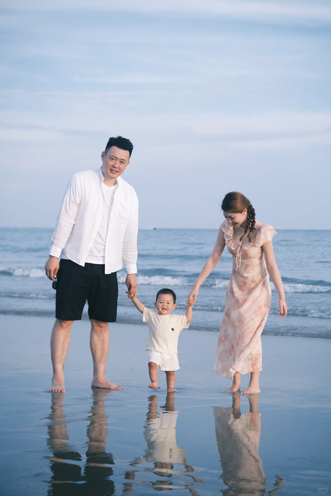夏天和海 我与家人?