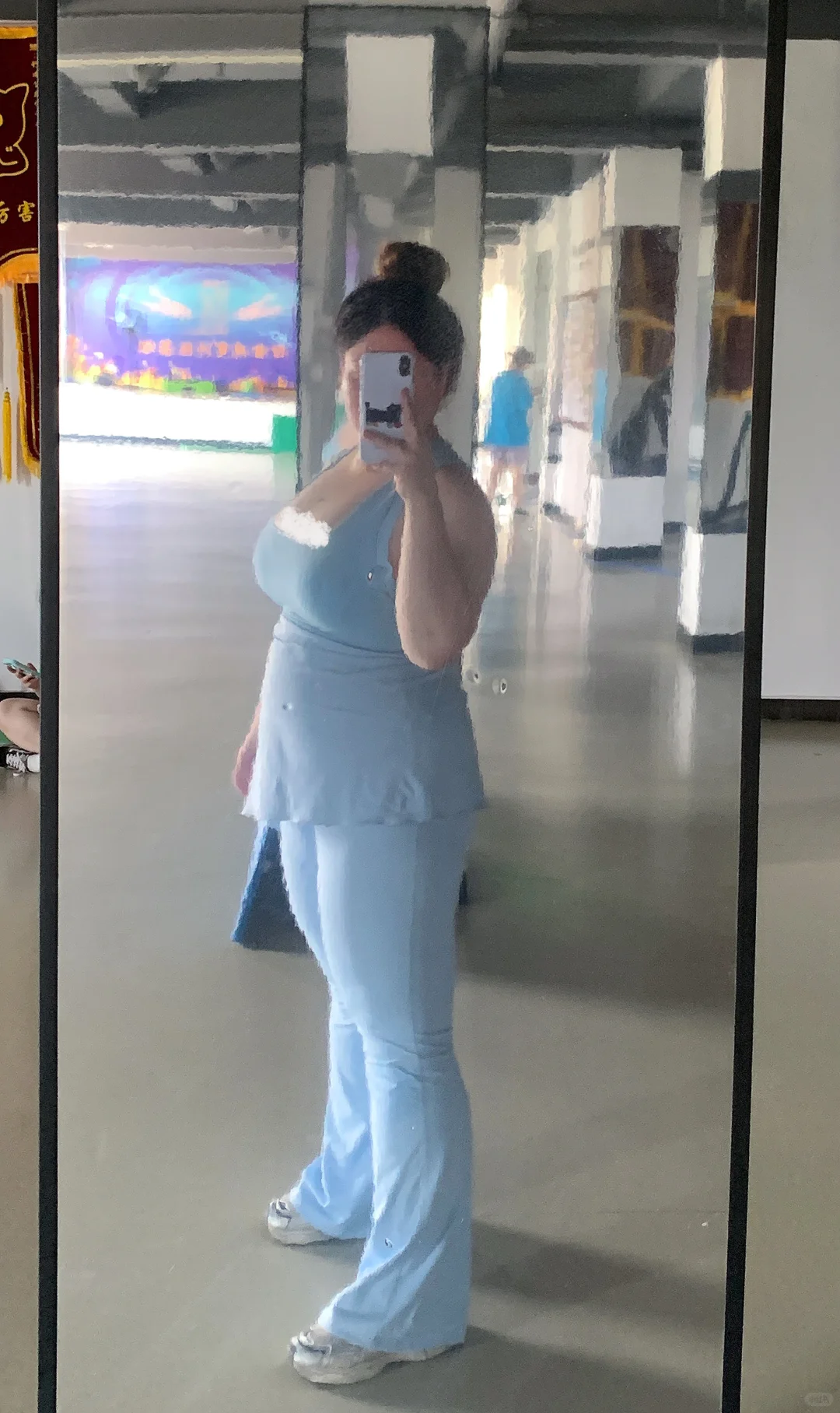 230斤/运动穿什么❓(๑•̌.•̑๑)baby蓝❗️