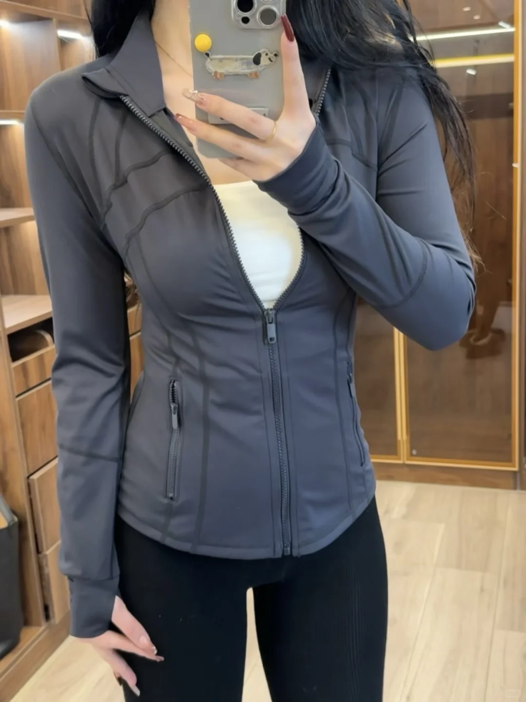 SWIFT SPEED双面长袖瑜伽服外套女上衣运动
