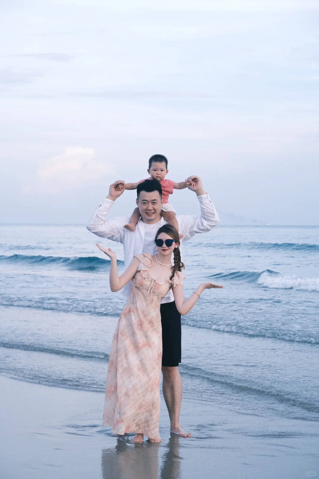 夏天和海 我与家人?