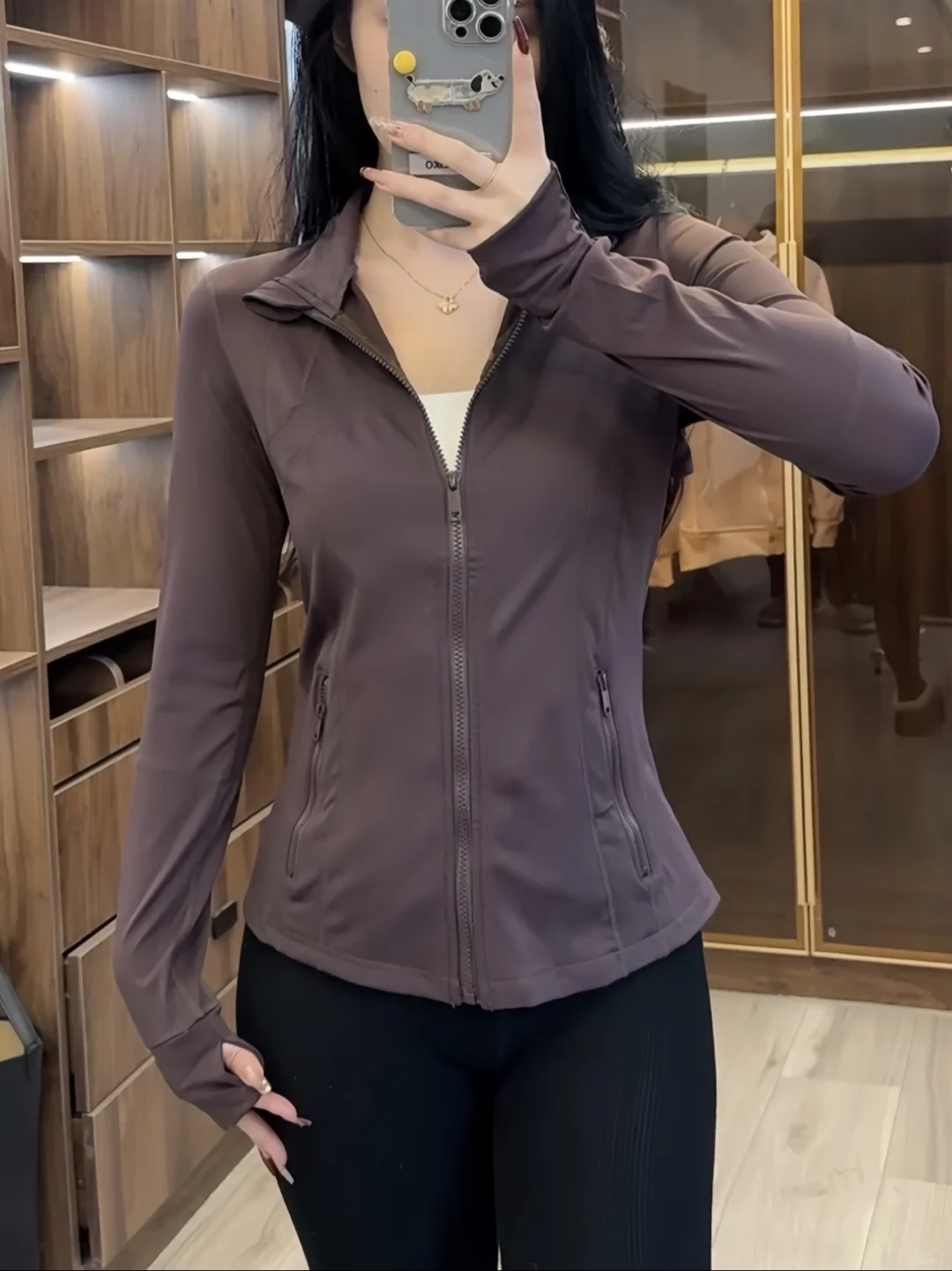 SWIFT SPEED双面长袖瑜伽服外套女上衣运动