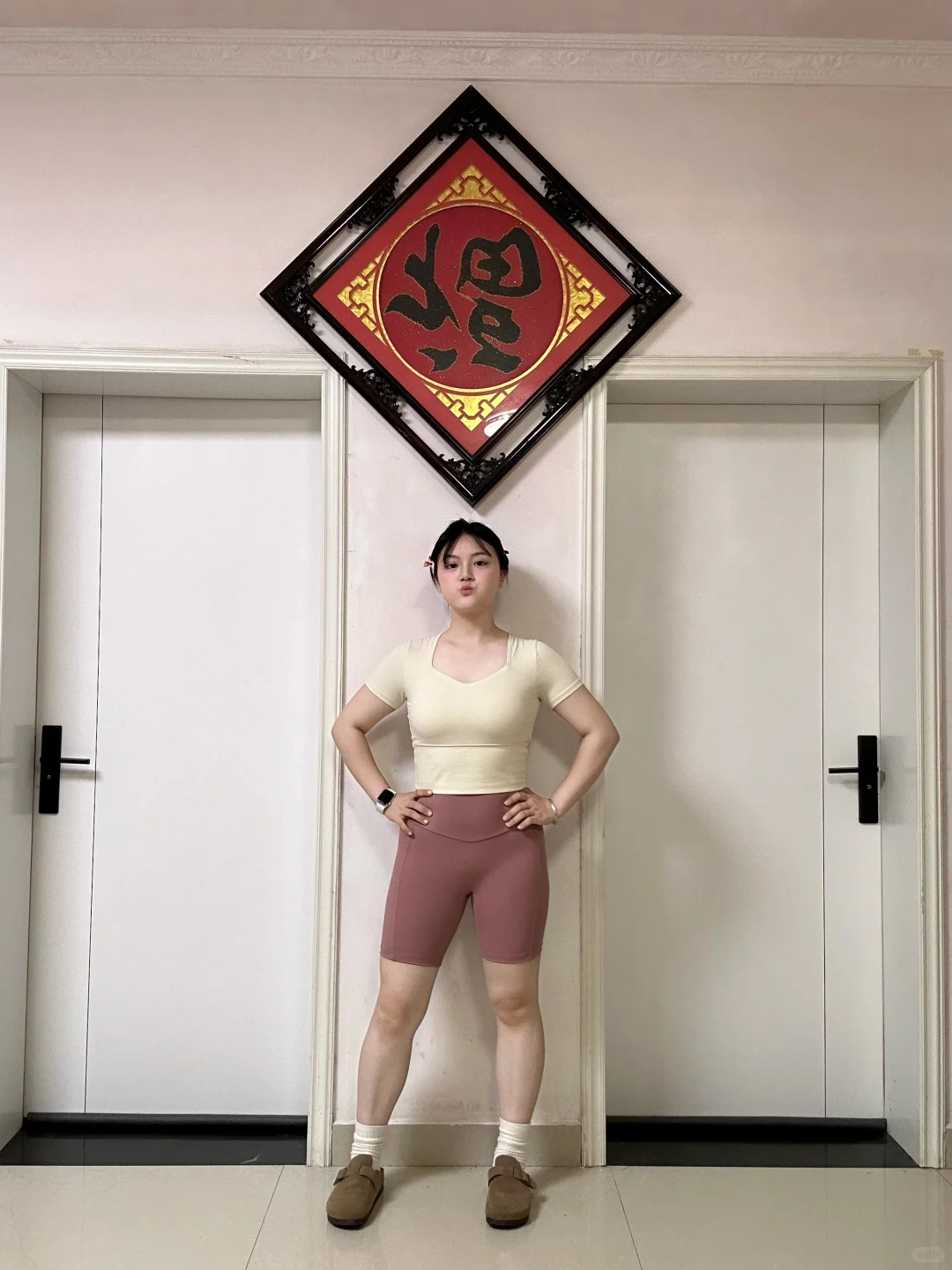155 120斤显瘦且舒适er的瑜伽健身服！！！