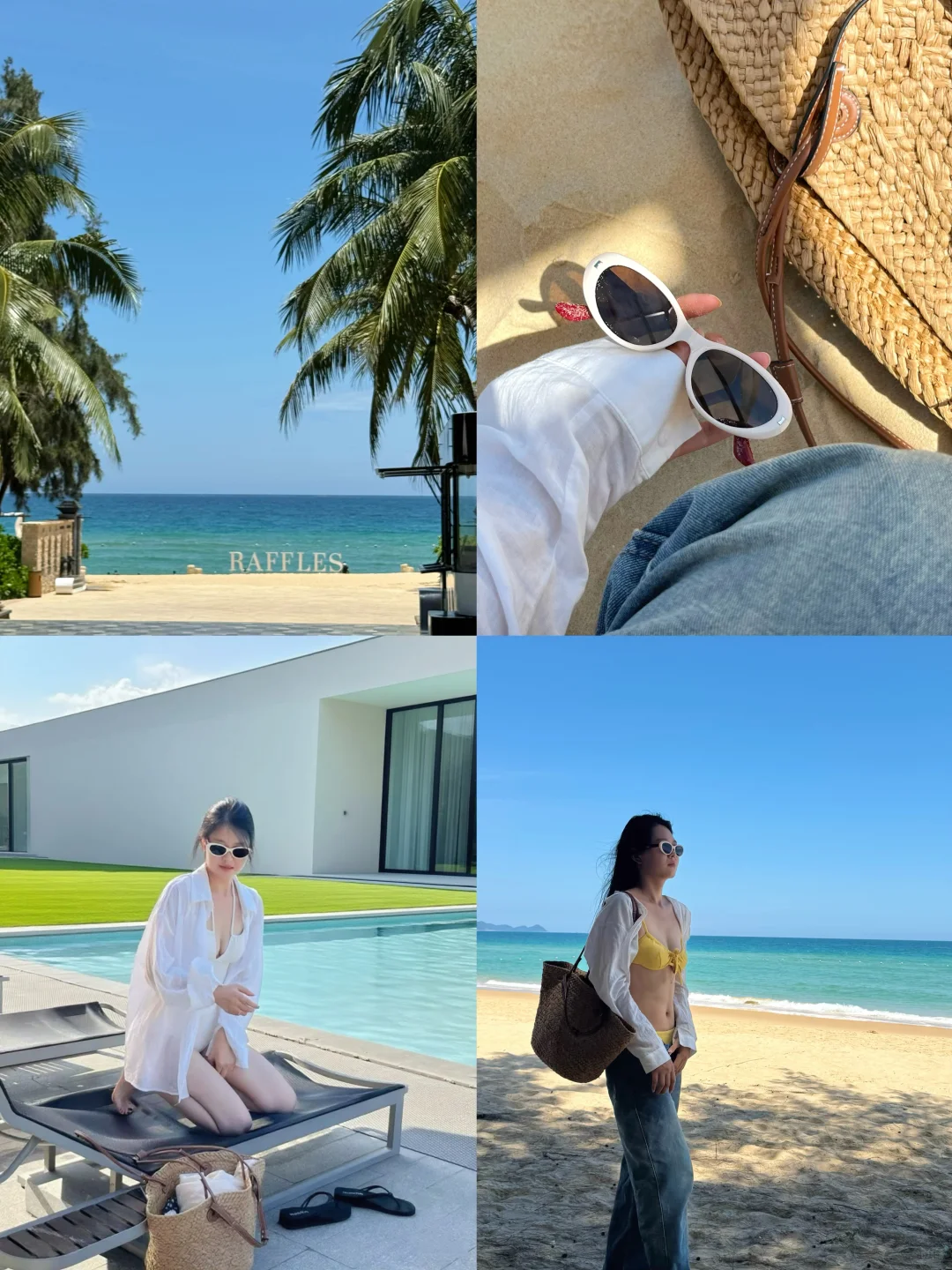 海边穿搭，你们要的?都在这儿