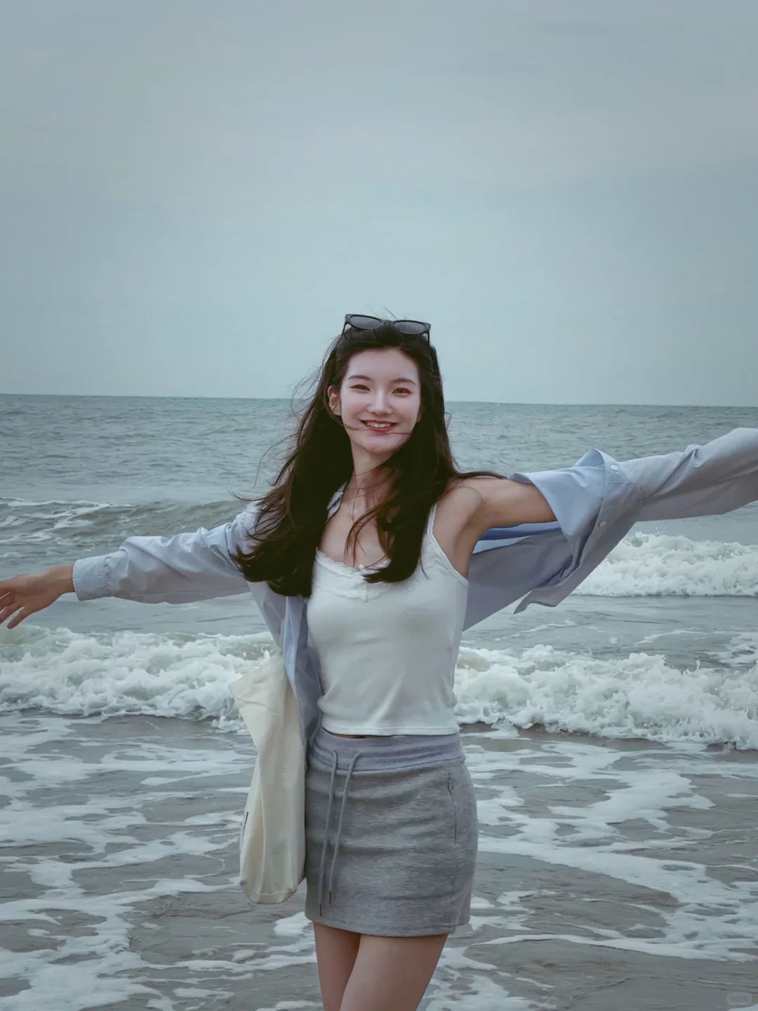 阴天☁️海边?️日照