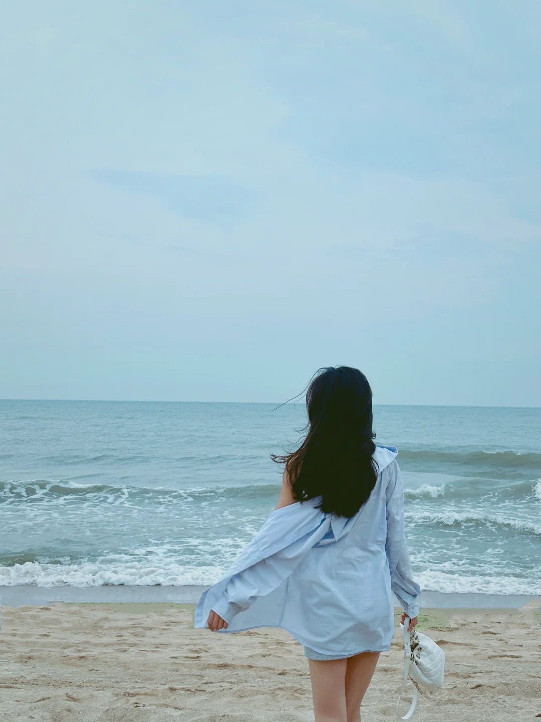 阴天☁️海边?️日照