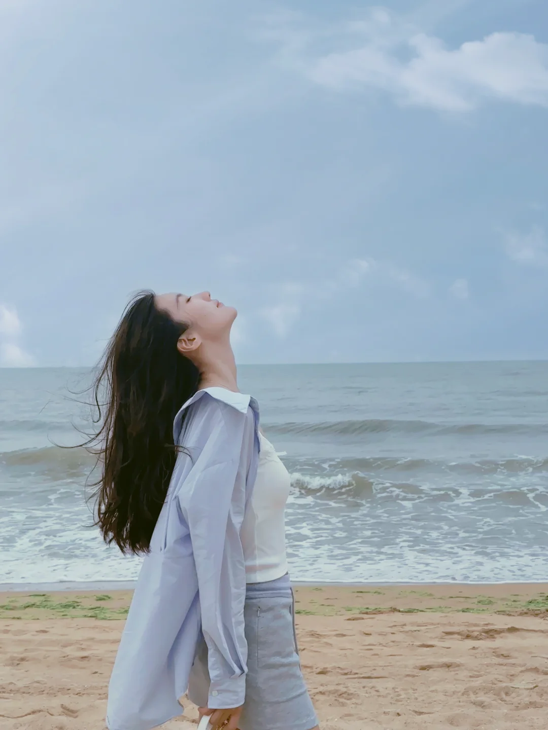 阴天☁️海边?️日照