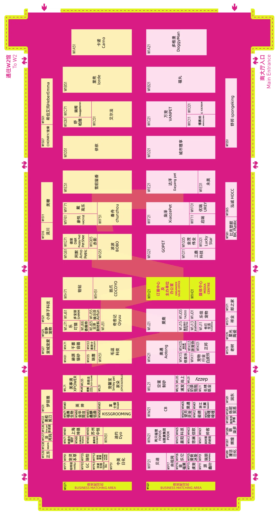2025亚宠展 高清展位图来啦！