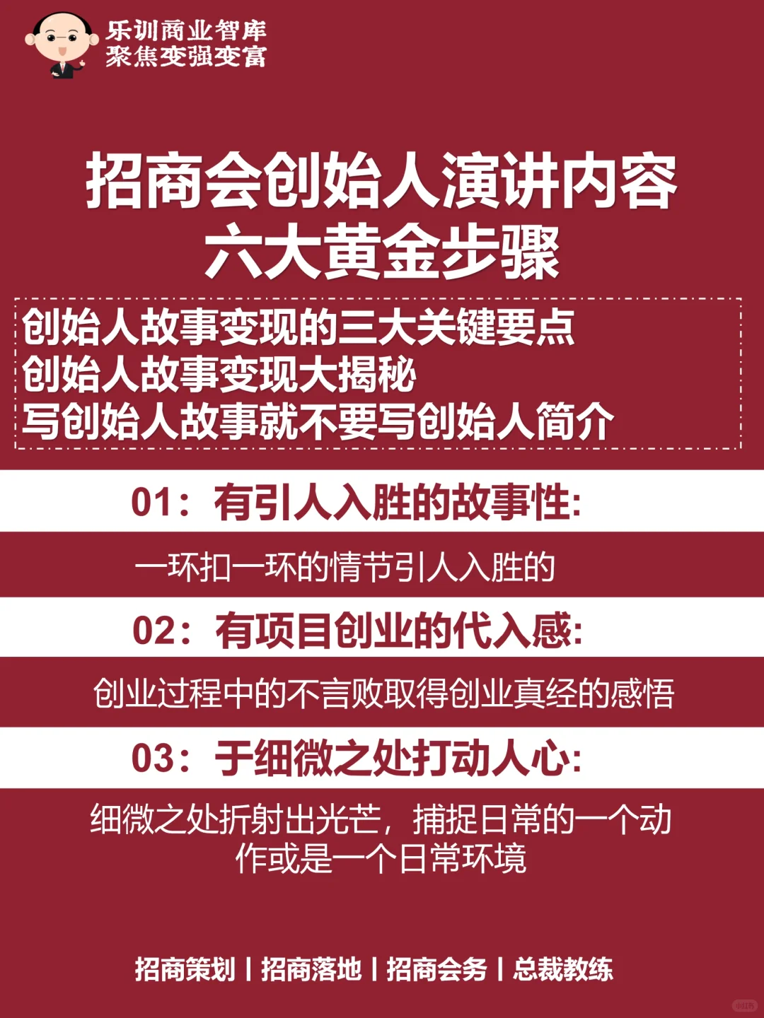 招商会上不知道怎么开口？6步带你轻松上阵