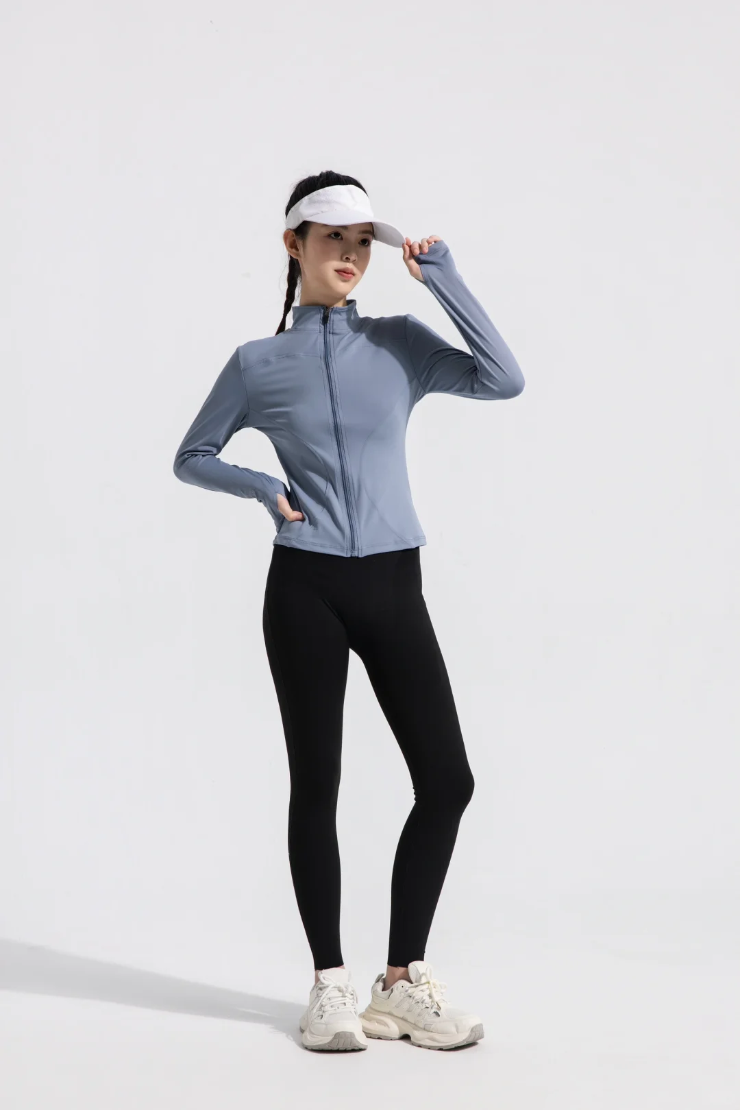 04女大瑜伽服拍摄的一天