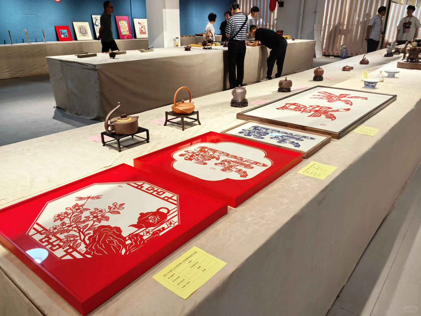 感觉她们是来参展，我是来宣传湖州和吴兴的
