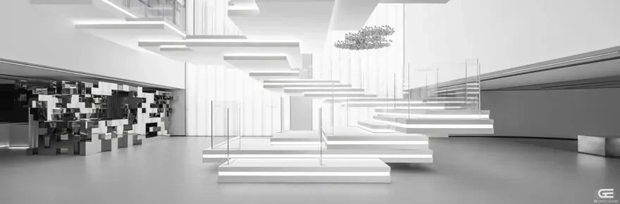 审美灵感图库-工业展厅