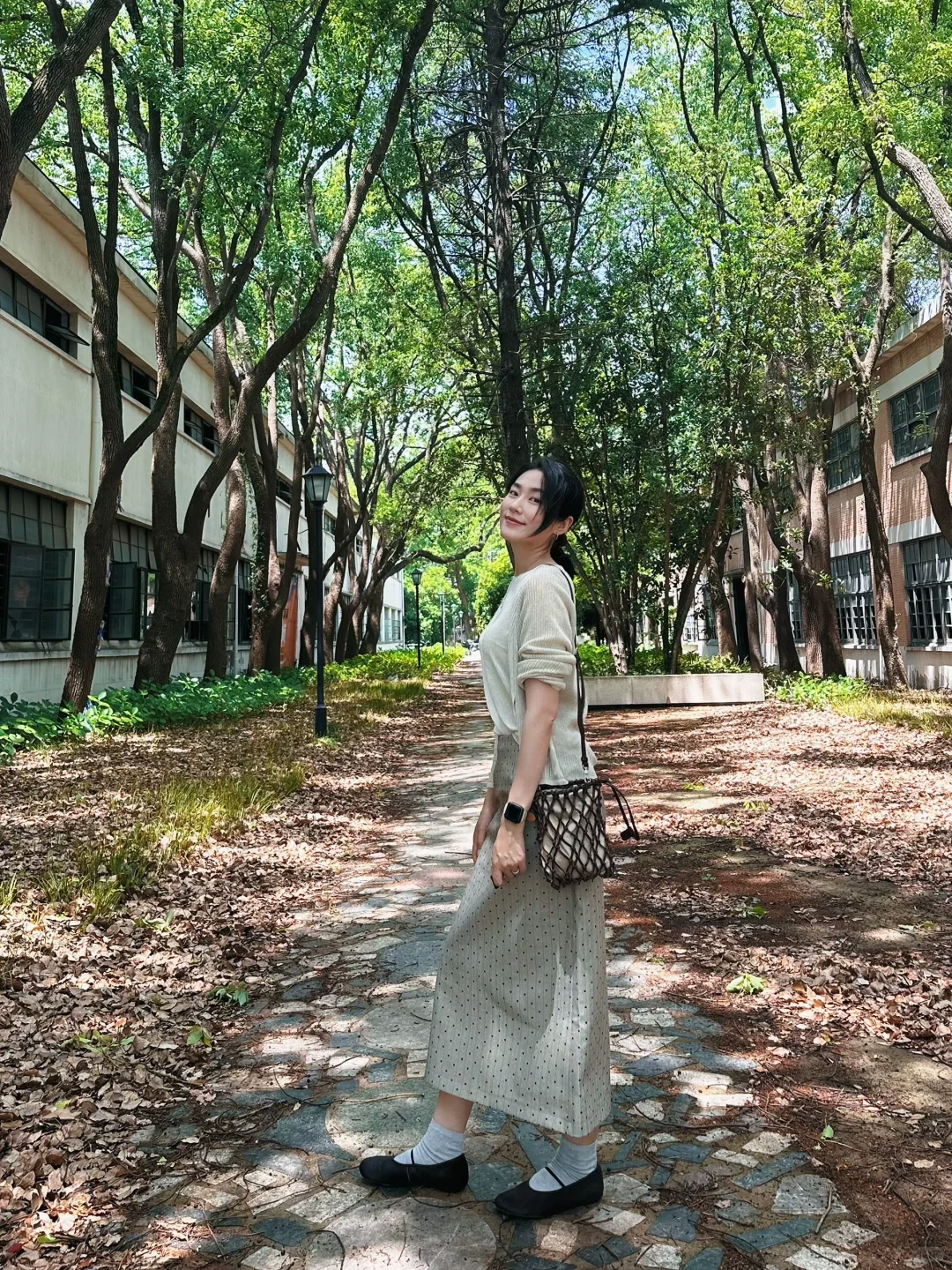 174 132｜春日淡人感杏色穿搭