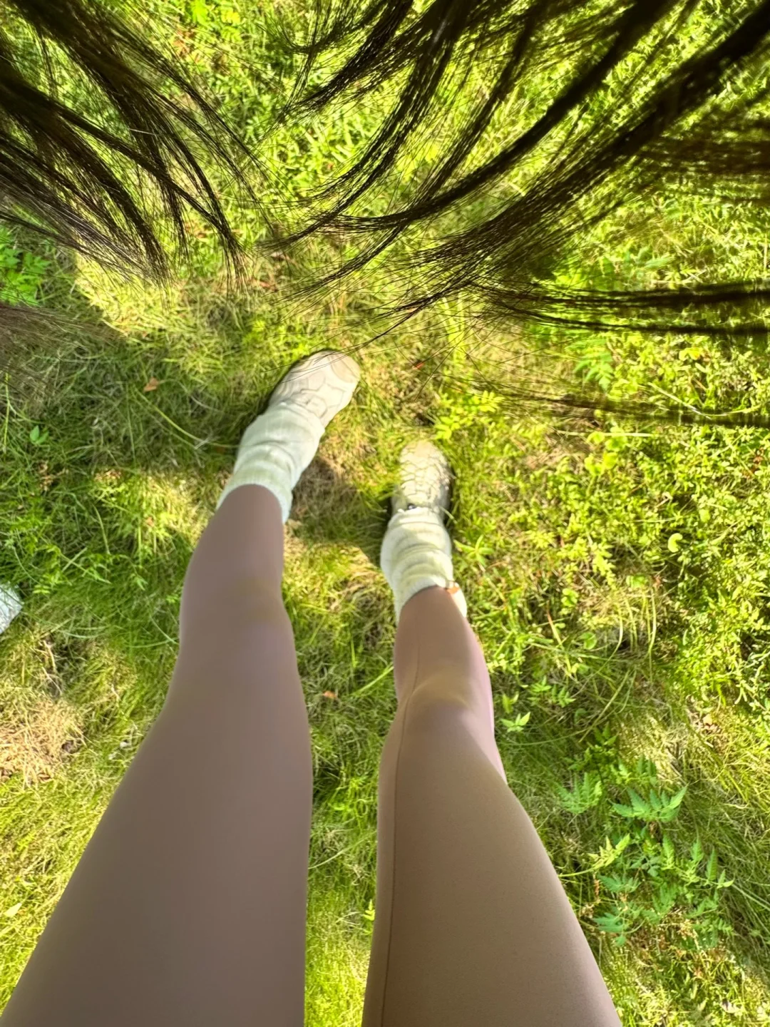 暴汗不黏腿瑜伽裤～