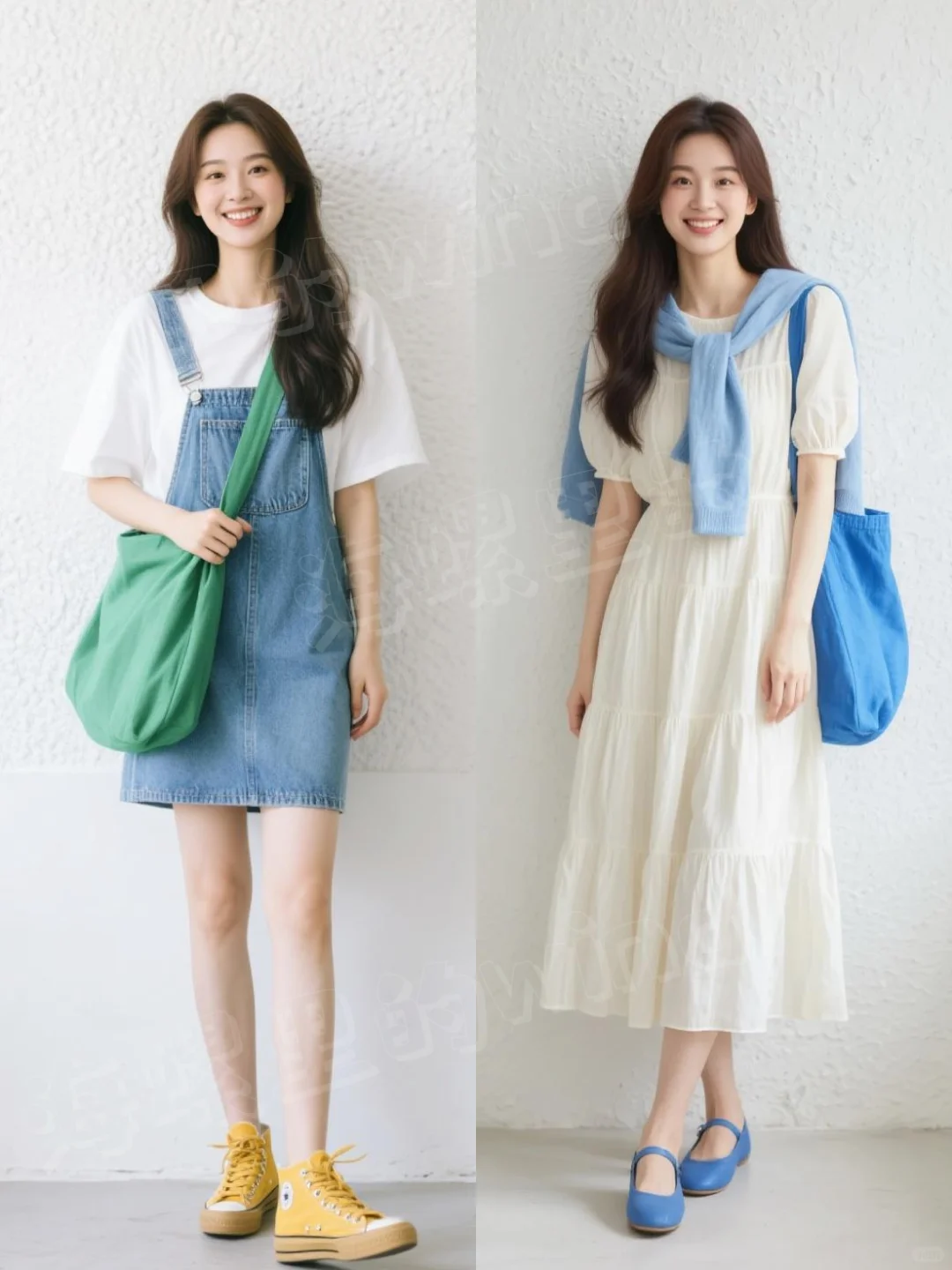 ??把天空穿身上｜夏日清爽呼吸感穿搭
