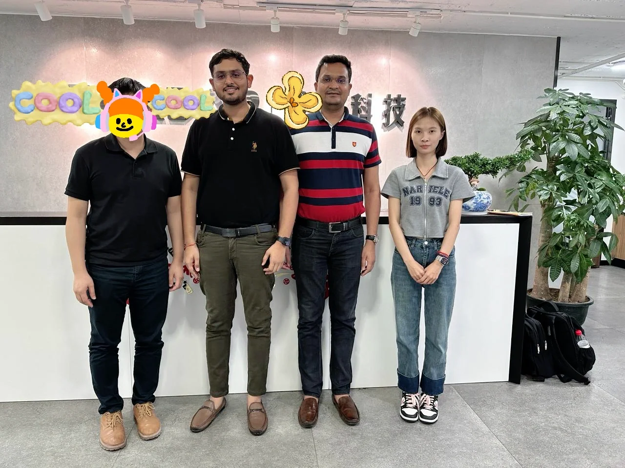 接待供应商—— 160cm真的很小一个吗