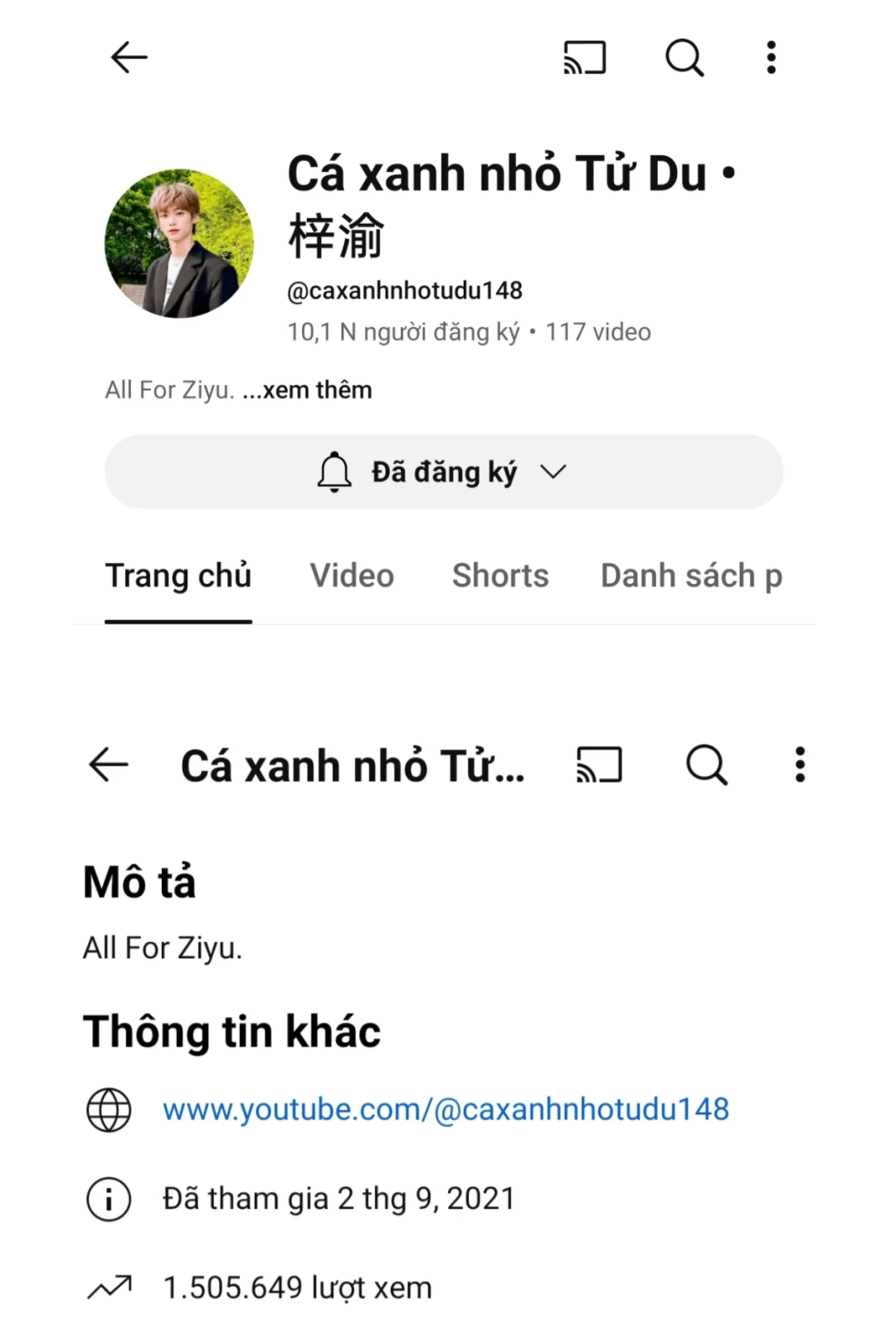 梓渝在越南的粉丝基础有多大？