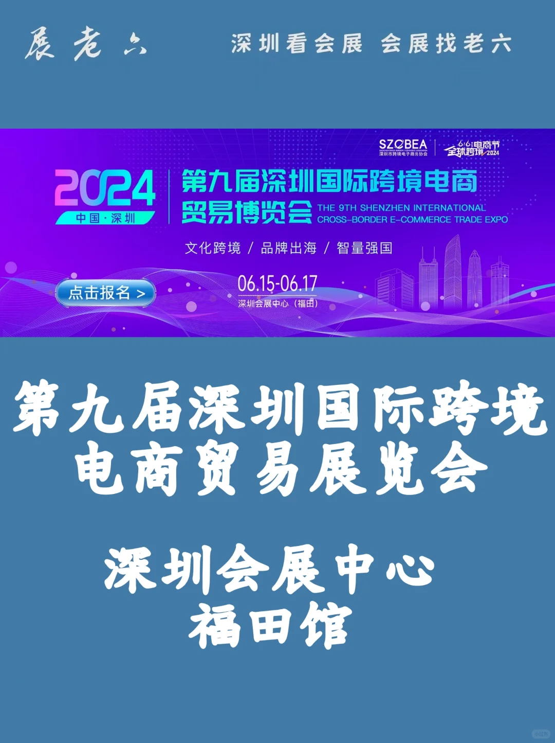 616电商节_2024深圳国际跨境电商贸易展览会