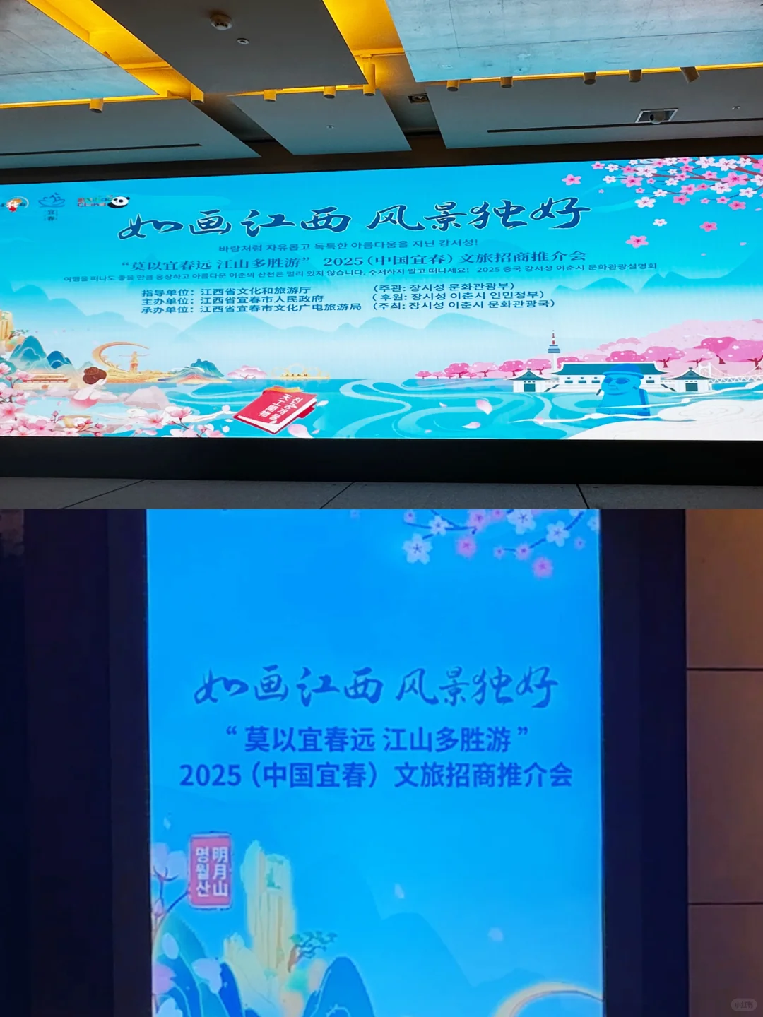 韩国主持plog｜在韩江西宜春文旅招商推介会